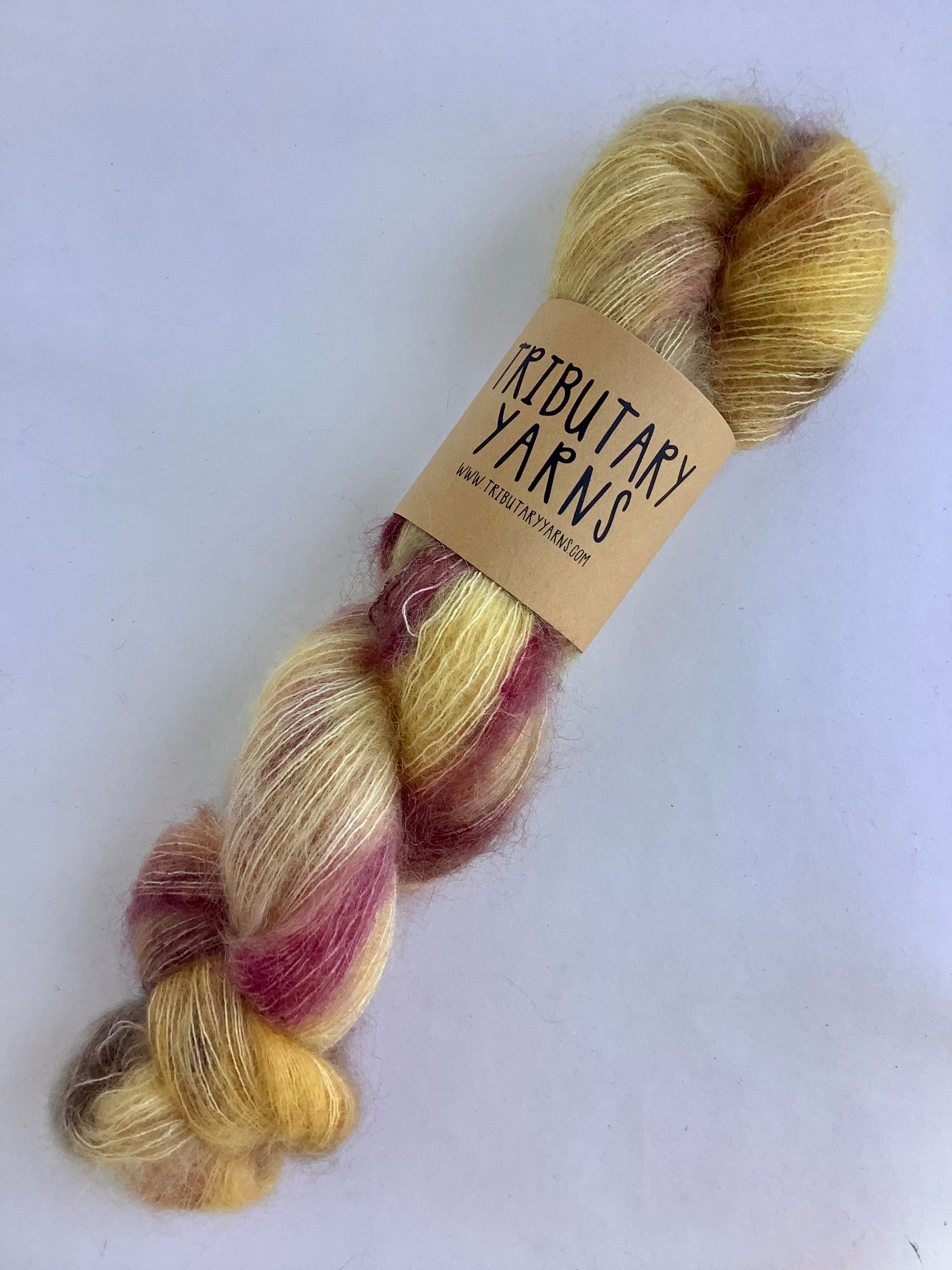 Premium Mountain Mohair Yarn by Tributary Yarns - Soft & Luxurious Knitting & Crochet Wool for Sweaters, Scarves & Winter Accessories - Perfect for Handmade Gifts & Cozy DIY Projects