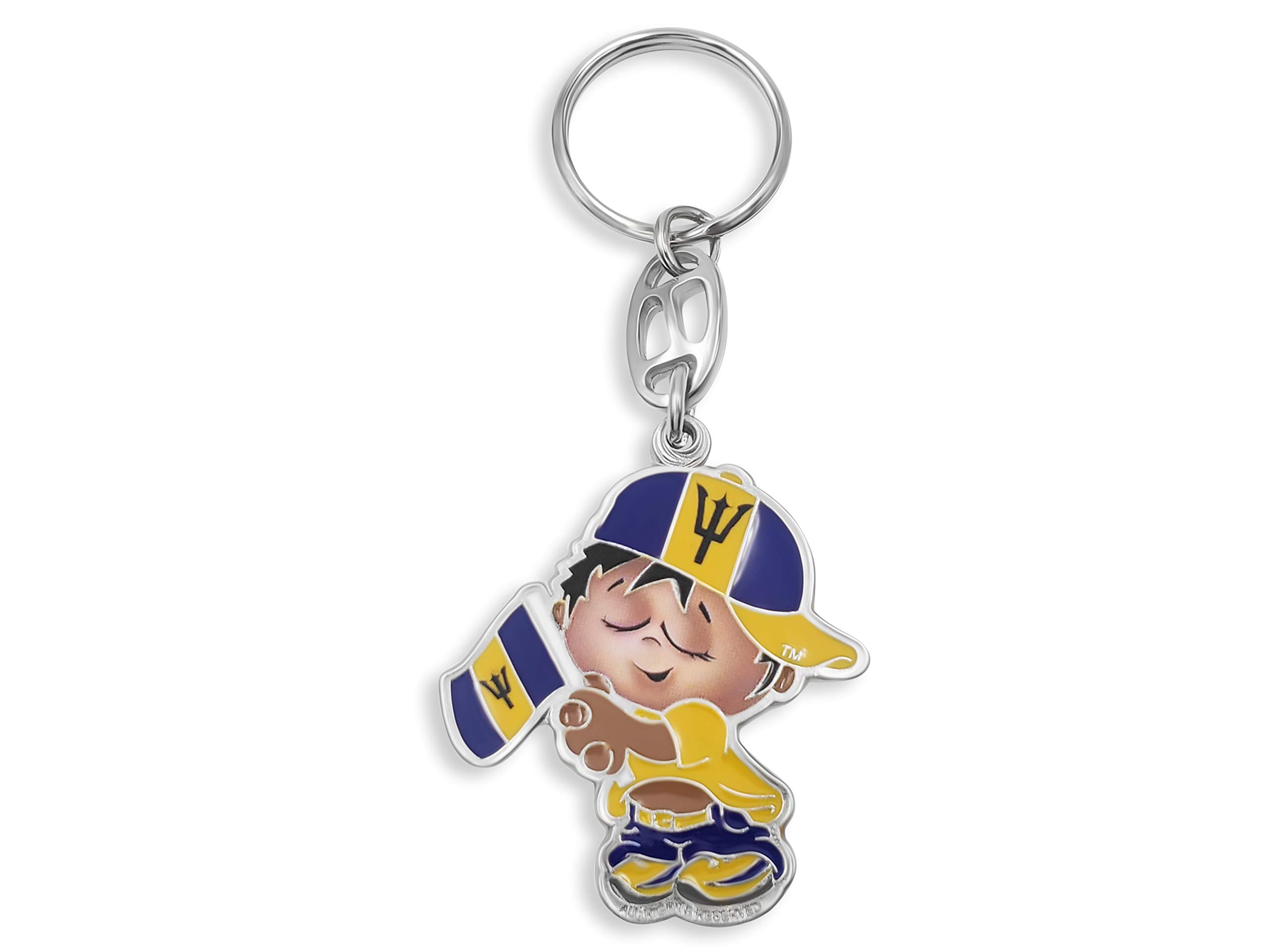 Flagsandsouvenirs Baby Keychains - Cute & Durable Souvenir Keychains for Kids, Travel, Gifts, and Backpacks