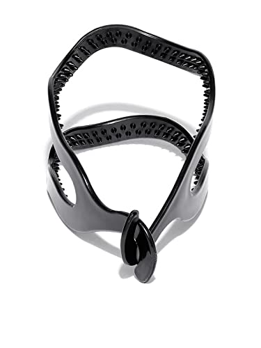 CHRONEX 4-Pack Black Plastic Hair Clips for Women - DIY Styling Tools, Hairpins, Combs & Bun Makers for Ponytails, Updos & Braids - Perfect for Salon, Home & Travel Use