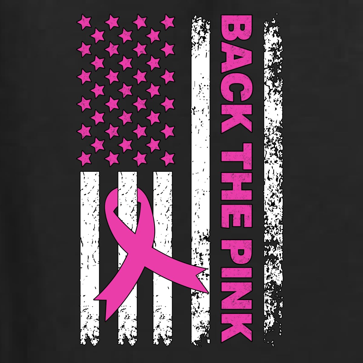 Wild Bobby Breast Cancer Awareness Pink Ribbon Sunflower Long Sleeve Shirt for Men - Support Cancer Fighters with Faith-Inspired Design (Perfect for Charity Walks, Fundraisers & Awareness Events)
