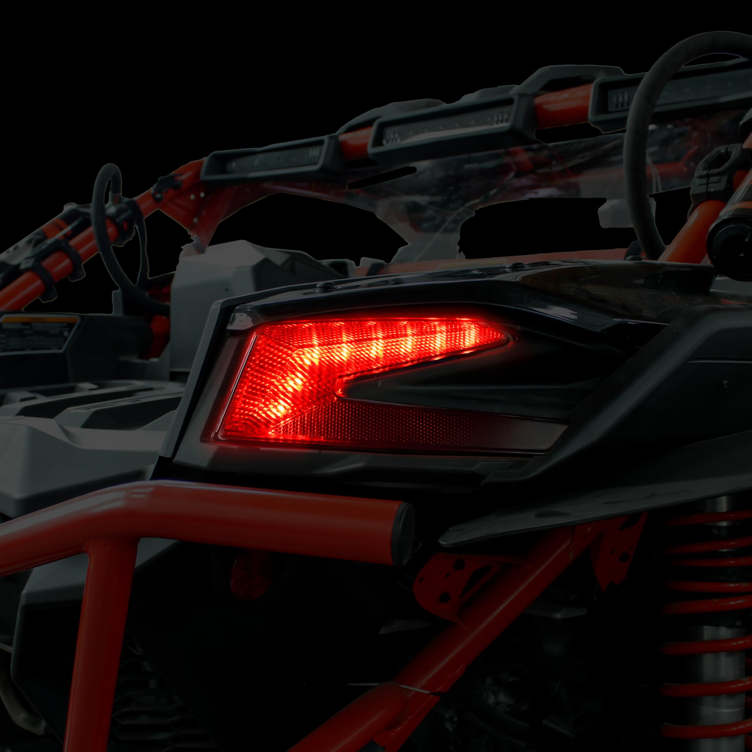 SAUTVS LED Taillights Assembly for Can-Am Maverick X3 XDS XRS Max Turbo R (2017-2025) - High-Performance Rear Tail Lights & Brake Stop Lamps - 2PCS (Part #710004744) - Perfect for Off-Road Adventures, Night Driving & Enhanced Safety