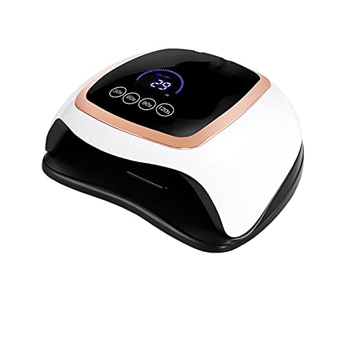 84W UV LED Nail Lamp with Touch Screen & LCD Display - Professional Gel Nail Polish Dryer for Manicures | Smart Sensor, Adjustable Timer | Perfect for Home Salon, Nail Art & DIY Gel Polish Curing
