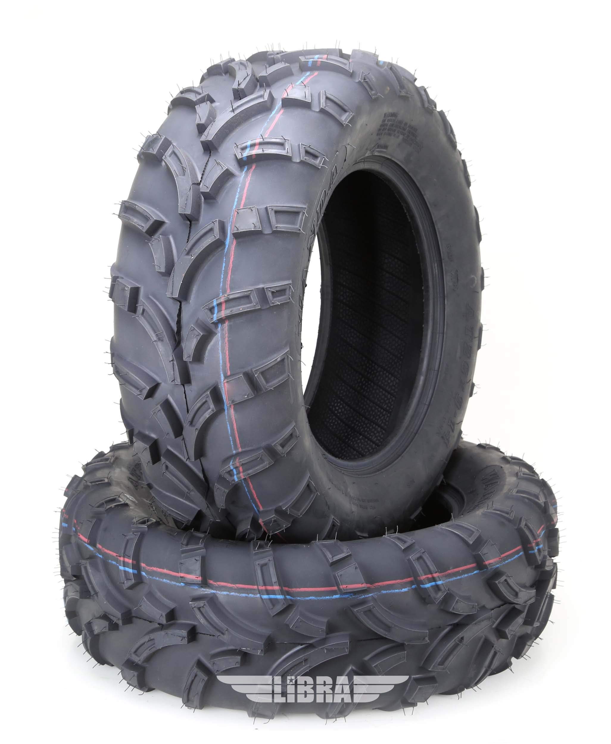 LIBRA Set of 2 WANDA 26x9-14 ATV/UTV Front Tires for Bennche Cowboy 500 700 Spire 800 Bighorn 700X - Perfect for Off-Roading, Trail Riding & Farm Work