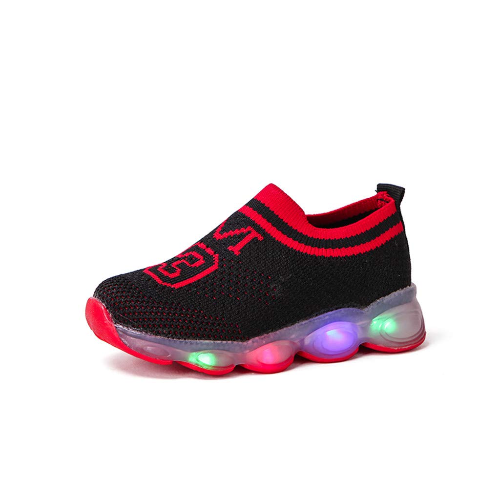 Light Up Sneakers for Toddlers - Gold Walking Shoes for Baby Girls & Boys - Perfect for First Steps & Playtime
