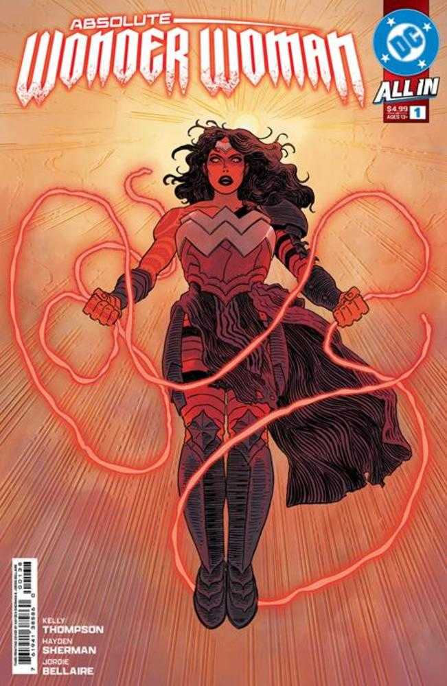 Absolute Wonder Woman #1 3rd Print Cover A Hayden Sherman - DC Comics Collectible Edition - Perfect for Superhero Fans & Comic Book Collectors - Great for Display, Gifts, and Comic Conventions