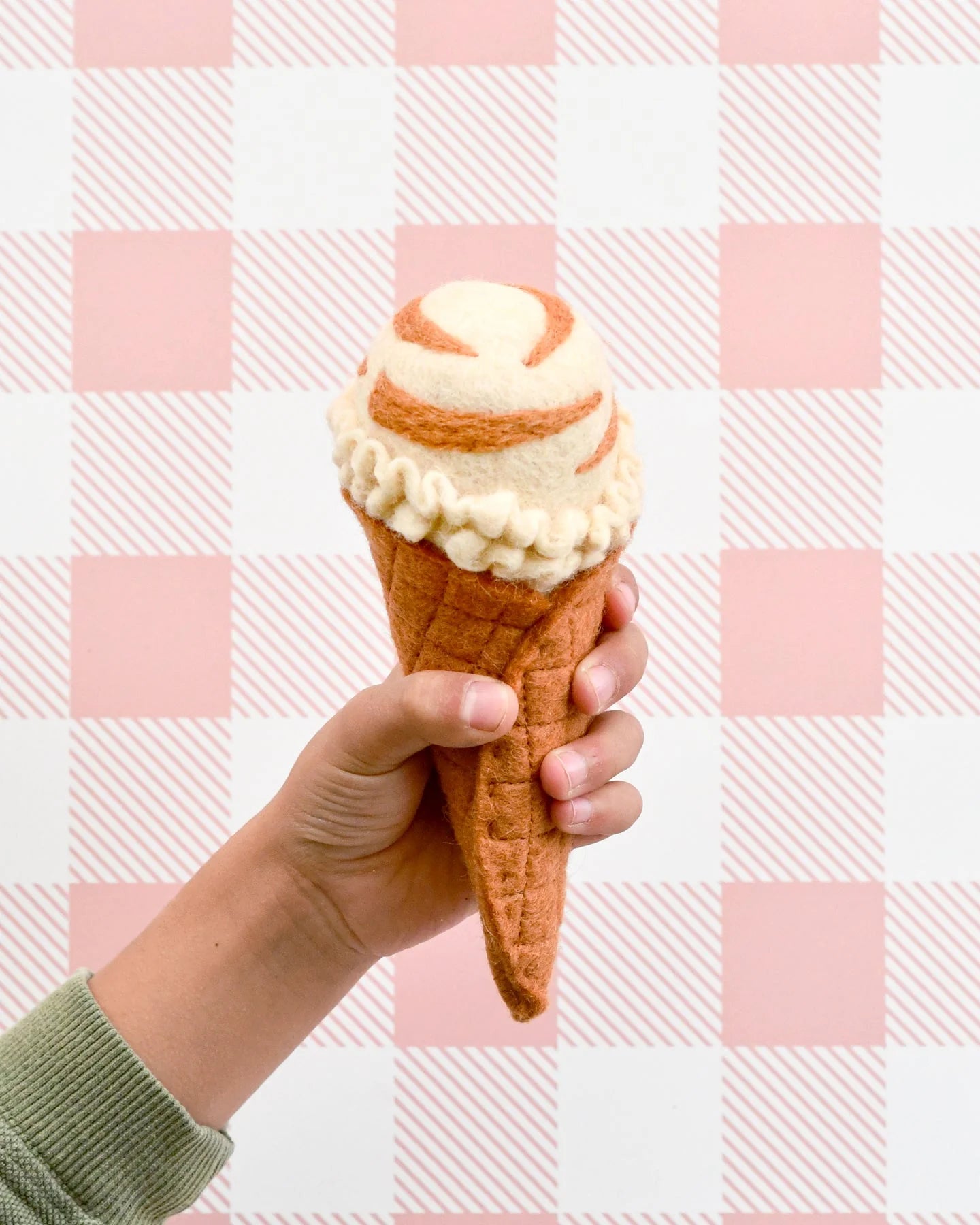 Premium Ice Cream Play Set - 9 Realistic Scoops & Waffle Cones for Kids Pretend Play, Montessori Learning & Sensory Toys - Perfect for Birthday Gifts & Daycare Activities