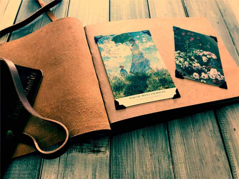 Personalized Large Leather Wedding Photo Album - Custom Engraved Name & Date - Perfect for Anniversaries, Bridal Showers & Gift Giving