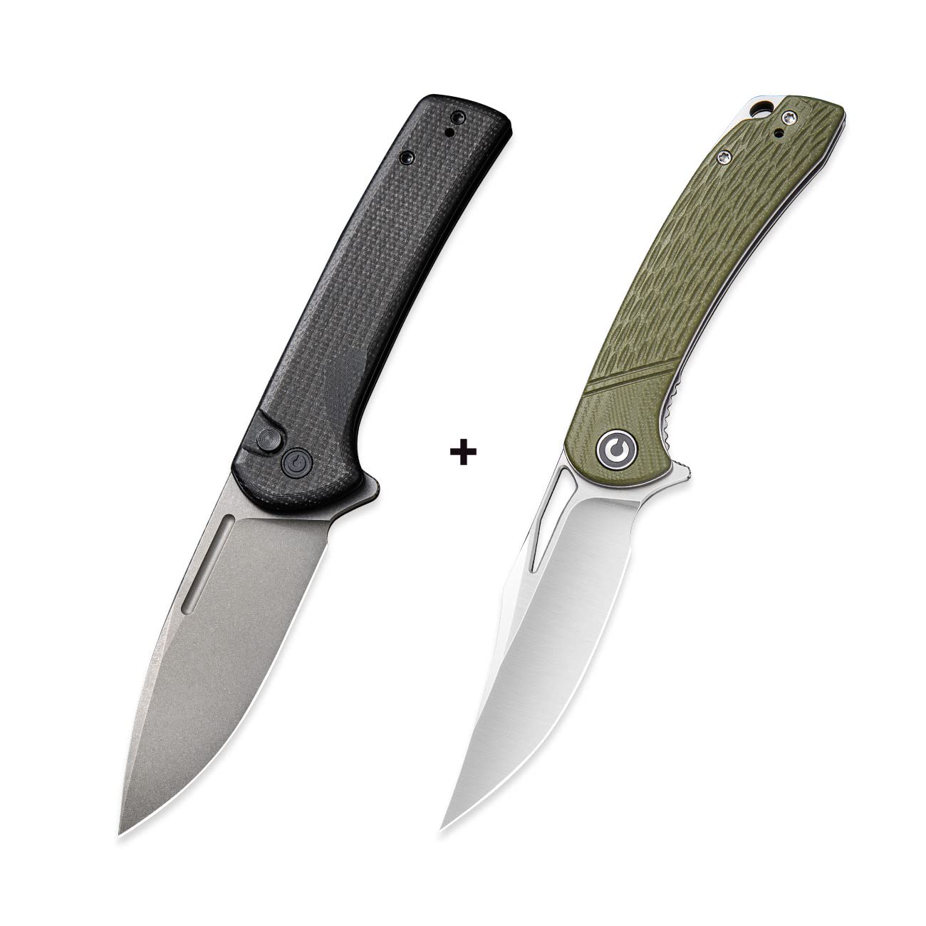 CIVIVI Conspirator & Dogma Folding Knife Set - Premium EDC Pocket Knives for Everyday Carry, Outdoor Adventures & Survival Gear