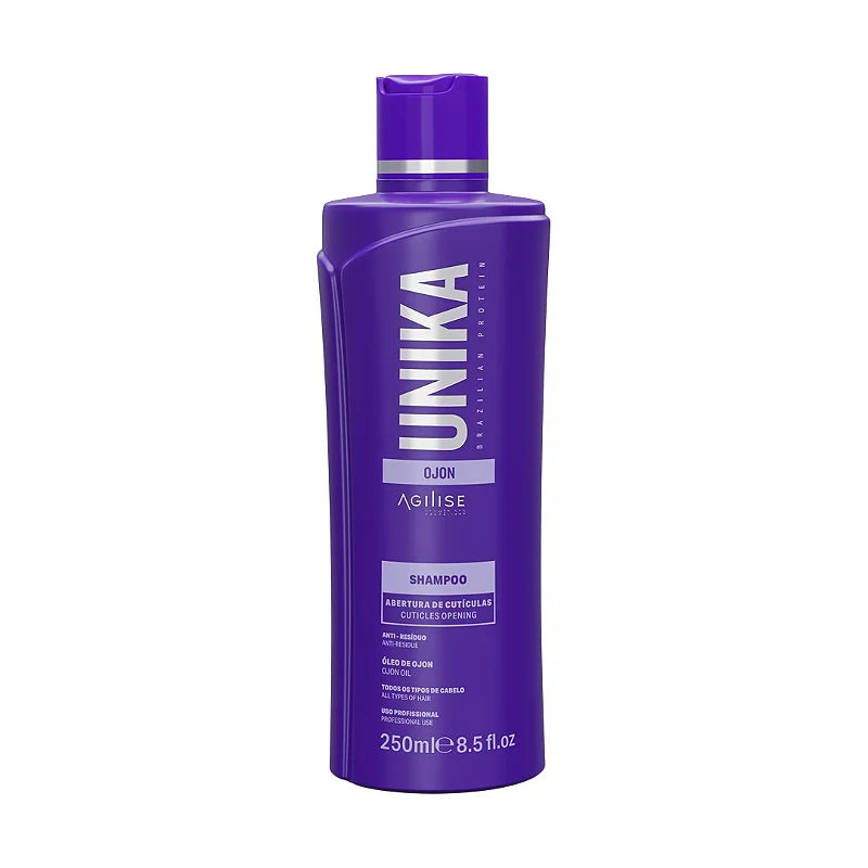 Agilise Professional Unika Anti-Residue Clarifying Shampoo 250ml (8.4 fl oz) - Deep Cleansing for Buildup Removal - Perfect for Color-Treated Hair & Scalp Refresh
