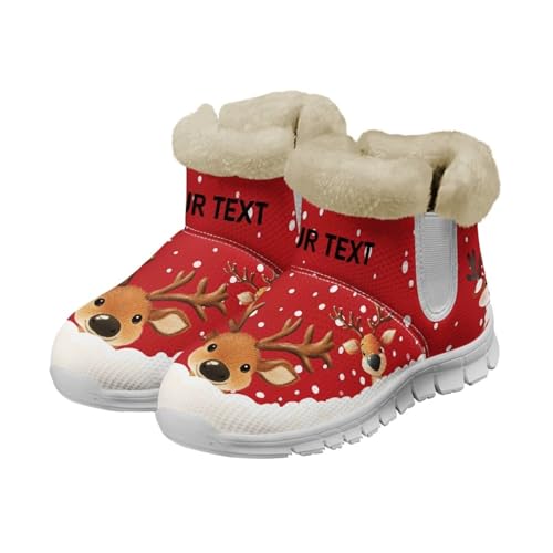 Cartoon Moose Red