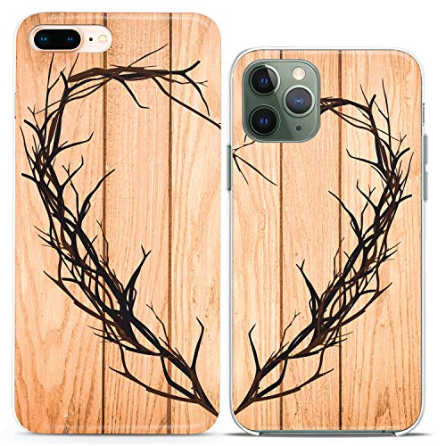 Couple Wood Heart