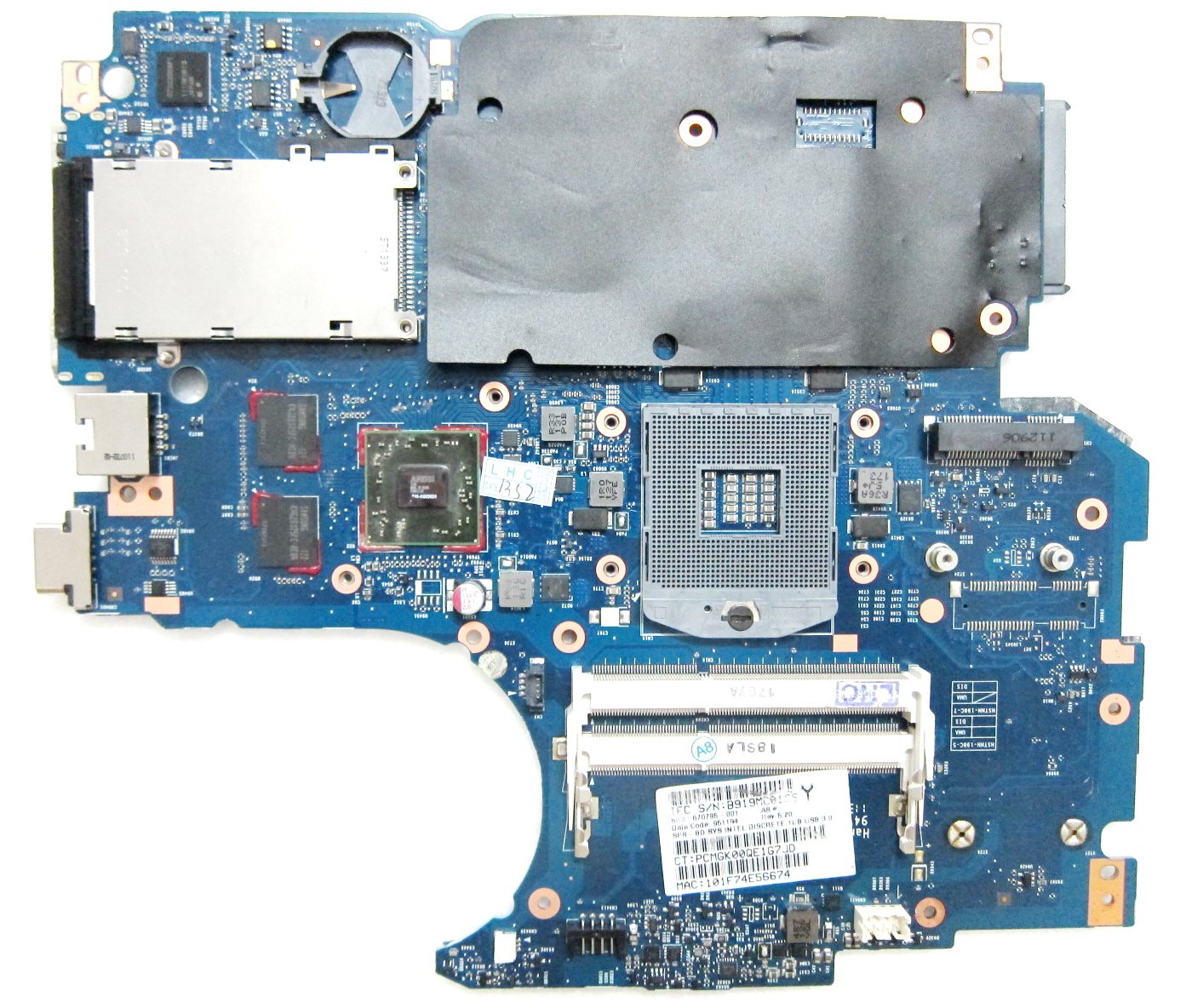 Original HP Probook 4530S 4730S Motherboard 670795-001 Replacement - Compatible for Laptop Repair & Upgrade | Perfect for IT Professionals & DIY Enthusiasts
