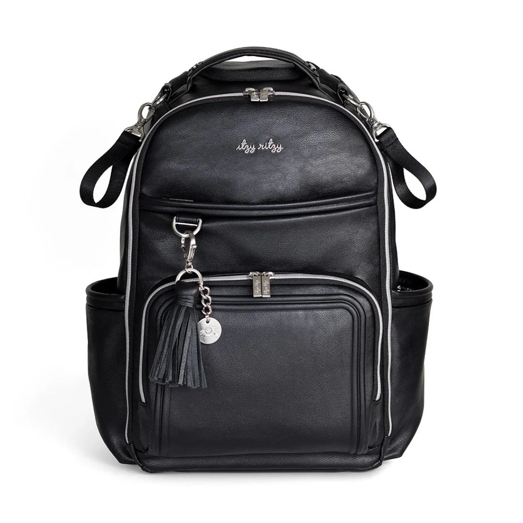 Itzy Ritzy Boss Plus Large Diaper Bag Backpack - Stylish & Spacious Baby Essentials Organizer for Moms on the Go | Perfect for Travel, Daycare & Family Outings