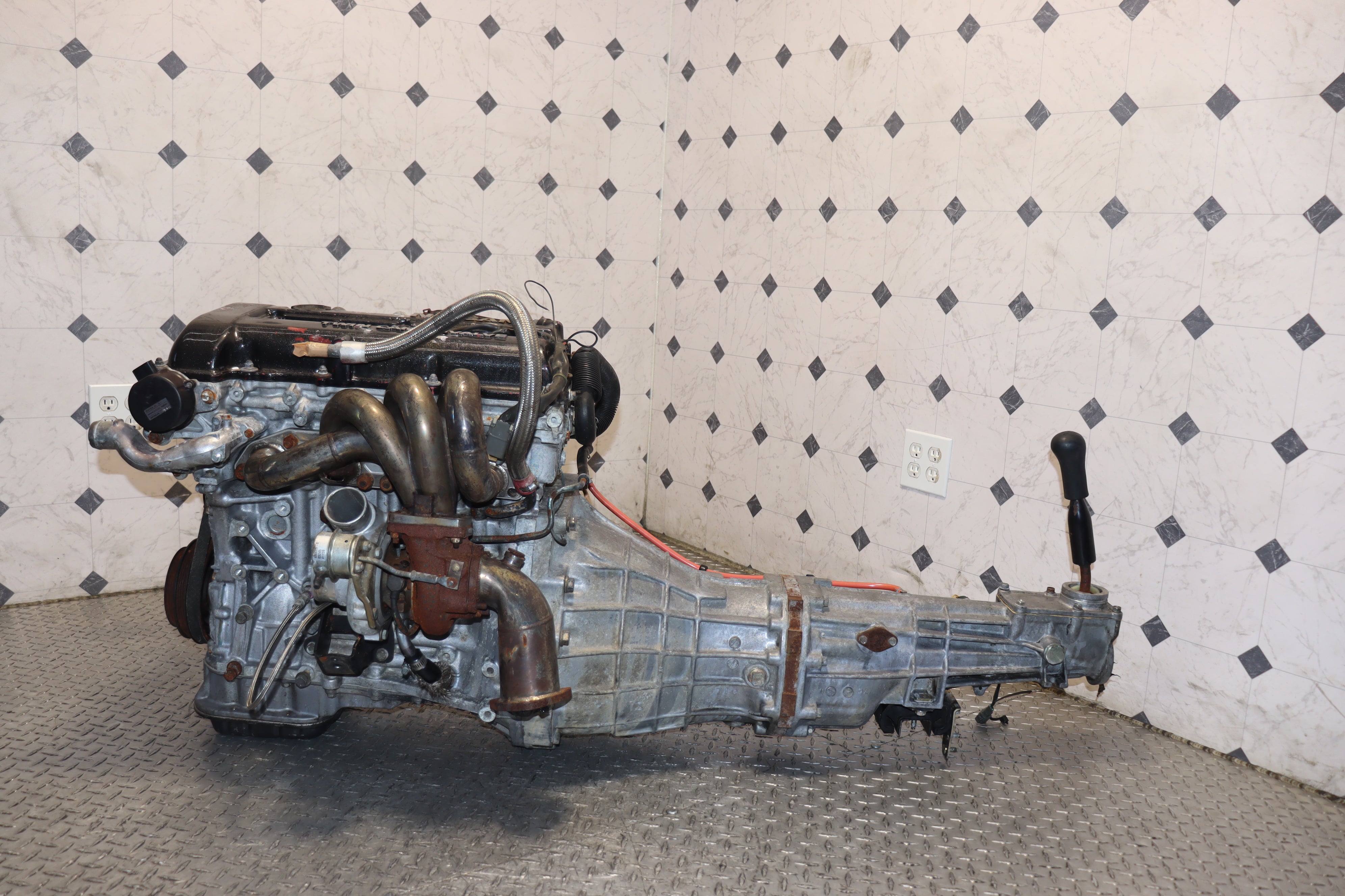 JDM SR20DET Redtop Engine with 5-Speed Manual Transmission for Nissan S13 Silvia - High Performance Upgrade for Drifting & Street Racing