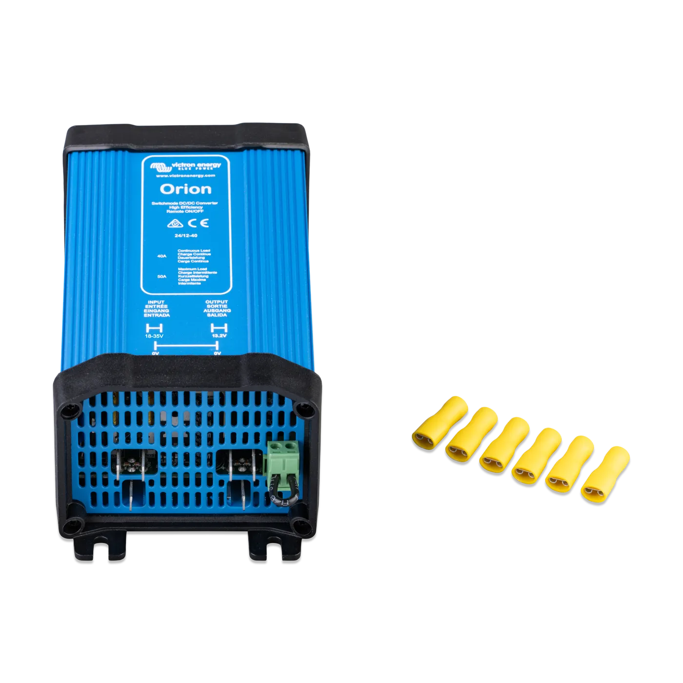 Victron Orion High Power Non-Isolated DC-DC Converter - 12V/24V to 12V/24V Voltage Regulator for RVs, Boats & Solar Power Systems