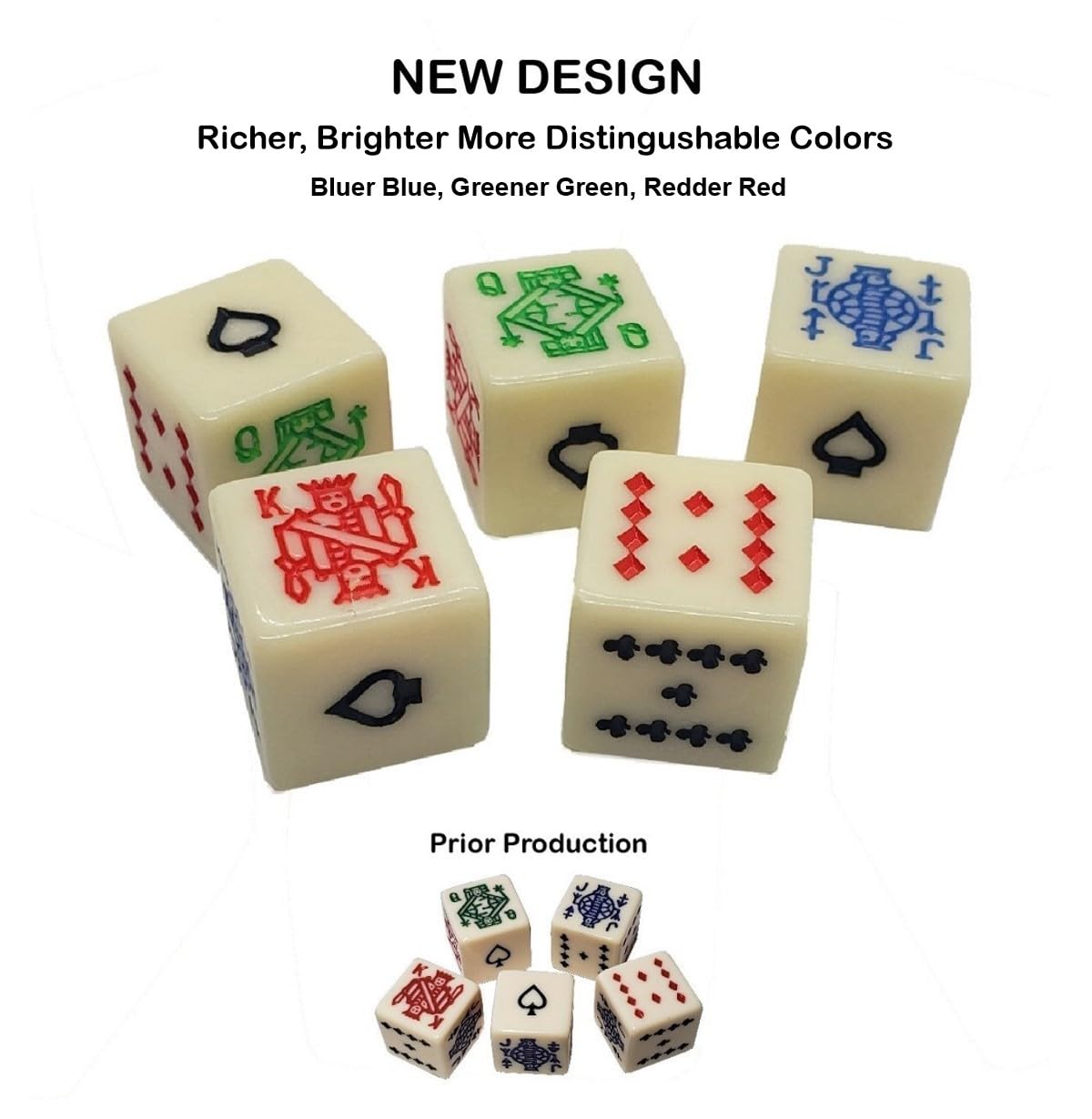Black PU Leather Dice Cup with Red Felt Lining - Poker Dice Set for Casino Night & Board Games