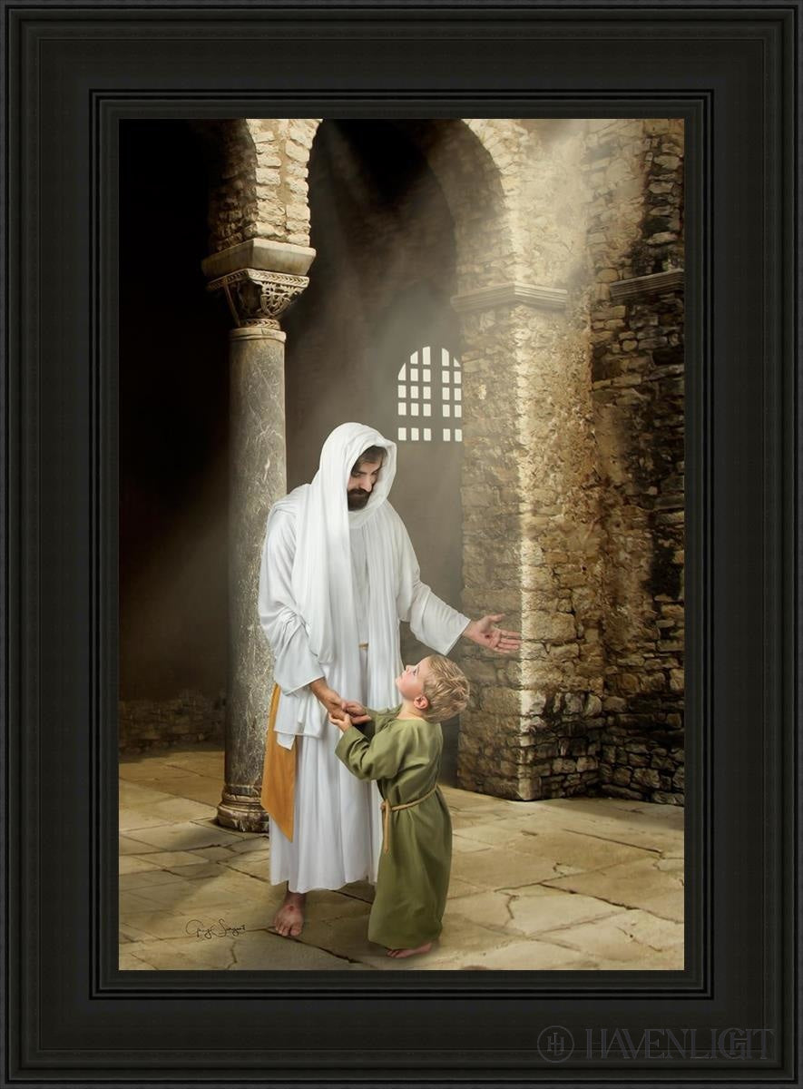 Feeling My Savior's Love - Inspirational Christian Wall Art Decor for Home, Church & Office - Perfect for Religious Gifts & Spiritual Encouragement