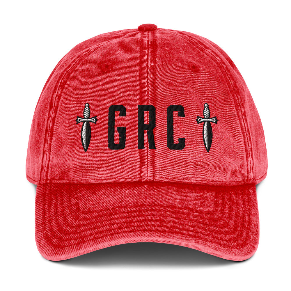 Gainesville Spartans RFC Vintage Twill Cap - Retro Rugby Hat for Men & Women - Perfect for Rugby Fans, Sports Enthusiasts, and Casual Wear