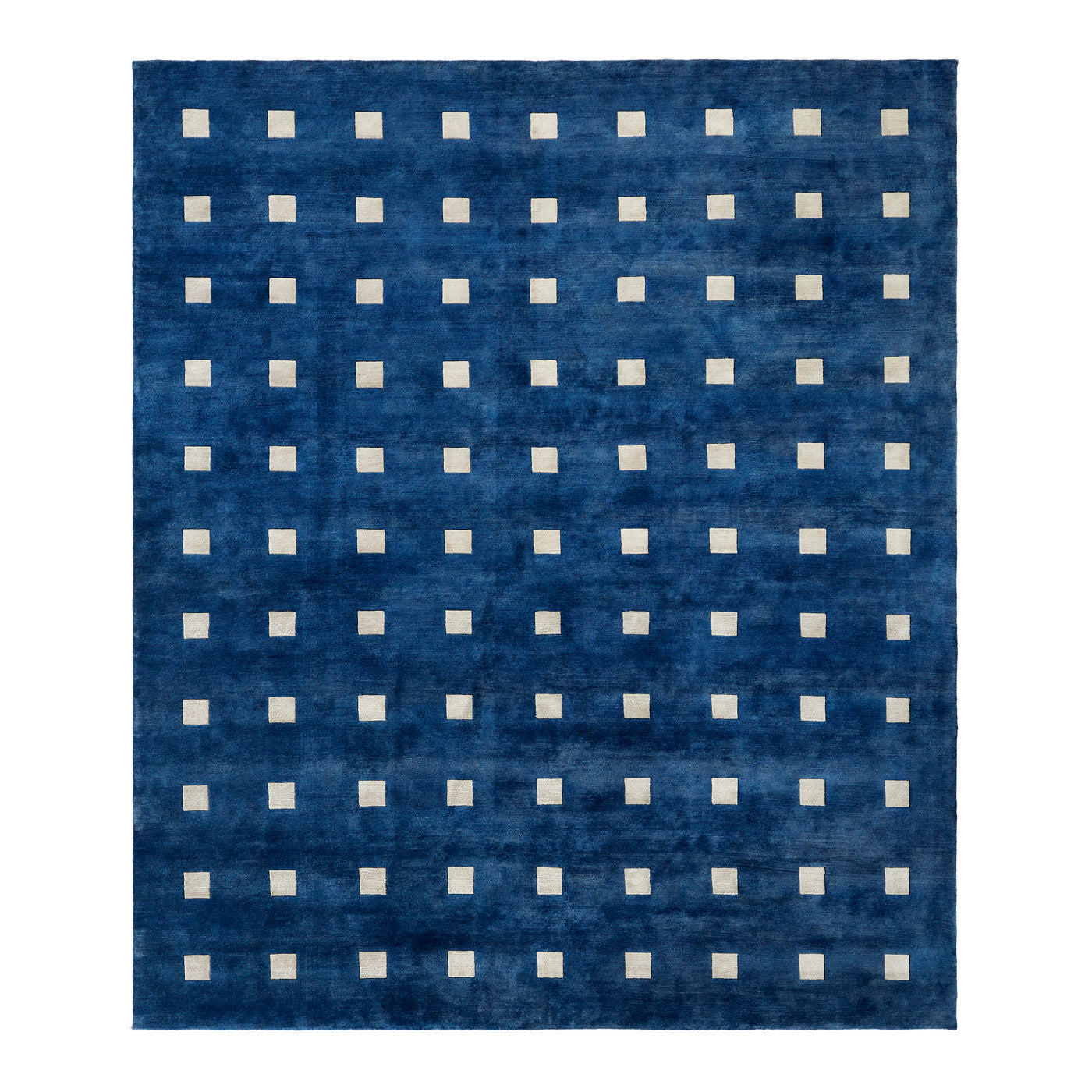 Hand Knotted Small Square Rug - Soft & Durable Wool Carpet for Living Room, Bedroom, or Nursery Decor