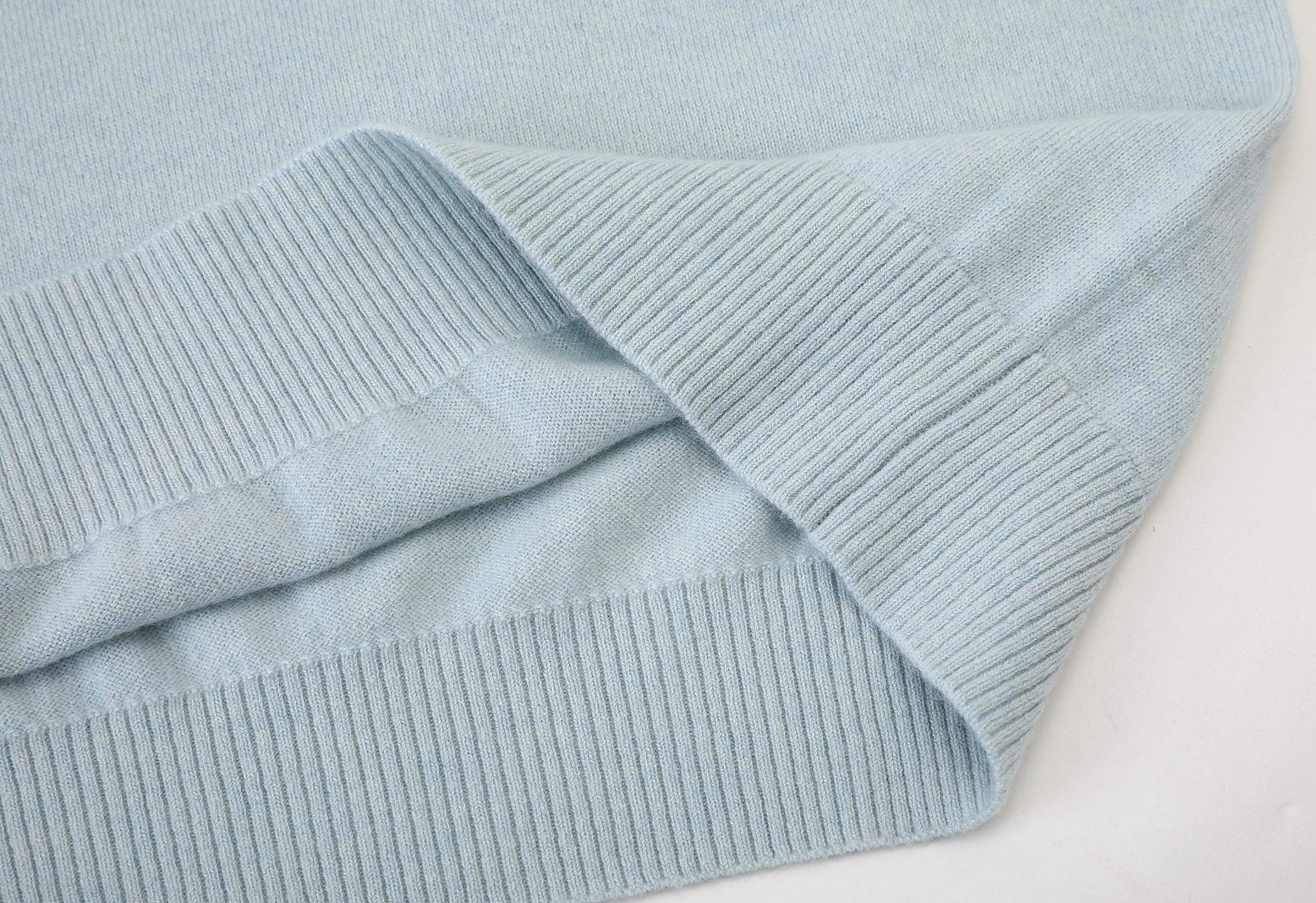 100% Pure Cashmere Women's Mock Neck Pullover Sweater - Soft & Warm Winter Knit Top for Office, Travel & Casual Outfits