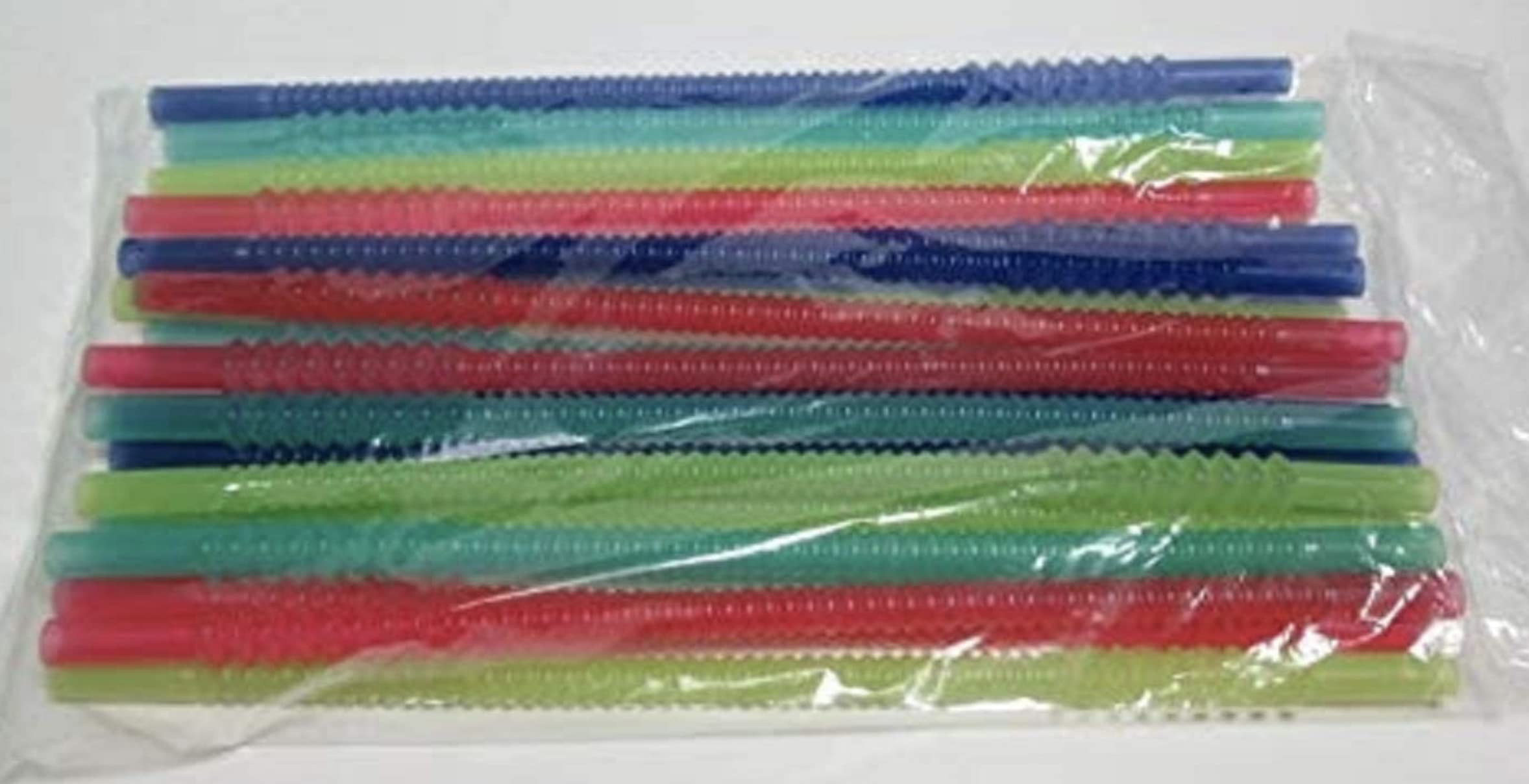 Reusable Tupperware Straws Set of 20 - BPA-Free Whistle Drinking Straws for Smoothies, Cocktails & Kids Drinks - Eco-Friendly Party & Home Use