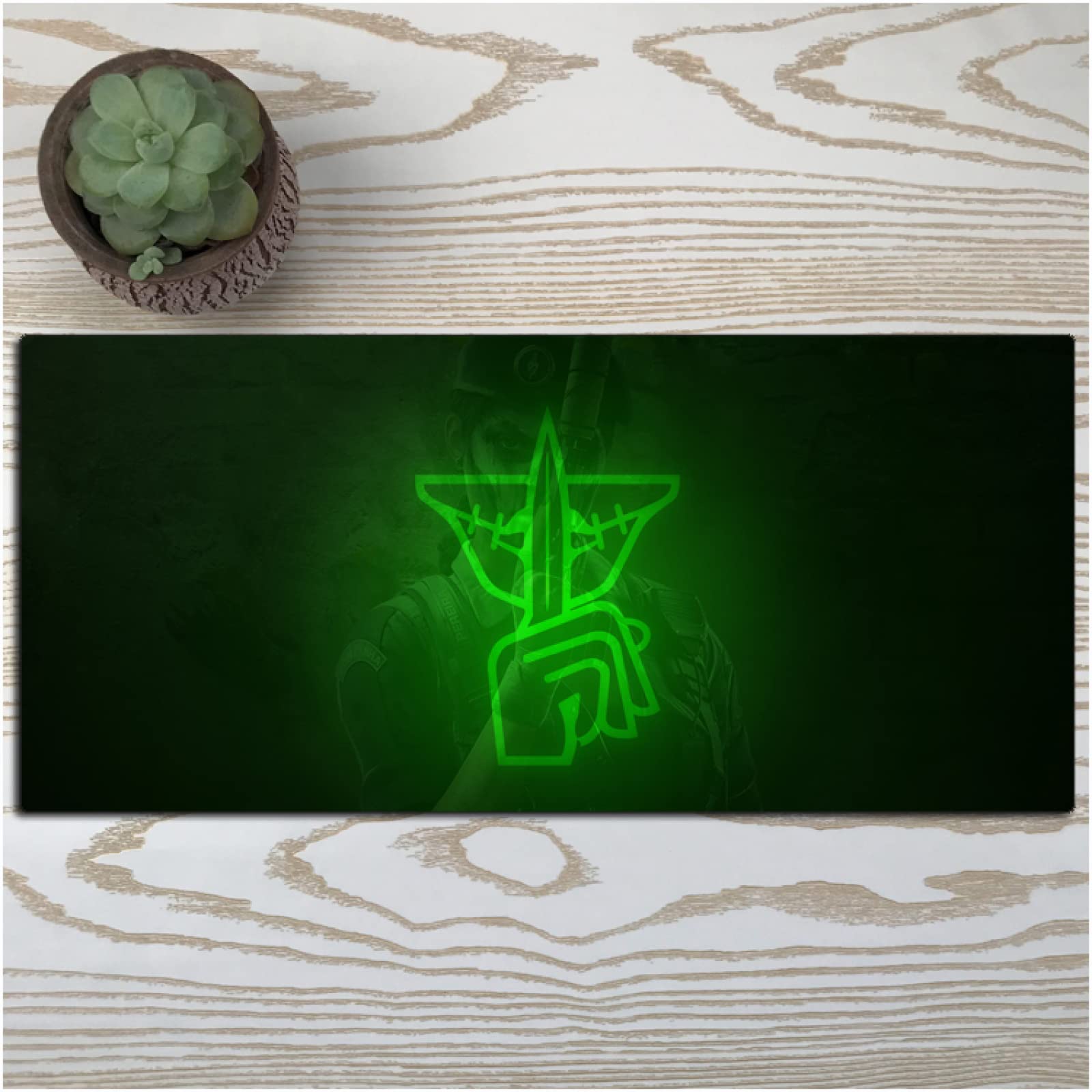 Rainbow Six Siege Gaming Mouse Pad 900x400x3mm - Non-Slip Desk Mat for PC, Laptop & Computer - Large Extended Mousepad with Colorful Design - Perfect for FPS Gaming & Office Work