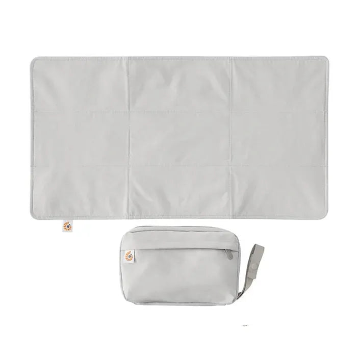 2-in-1 Portable Baby Changing Pad with Storage Pouch - Waterproof, Foldable Diaper Changing Mat for Travel, Nursery & On-the-Go Parents