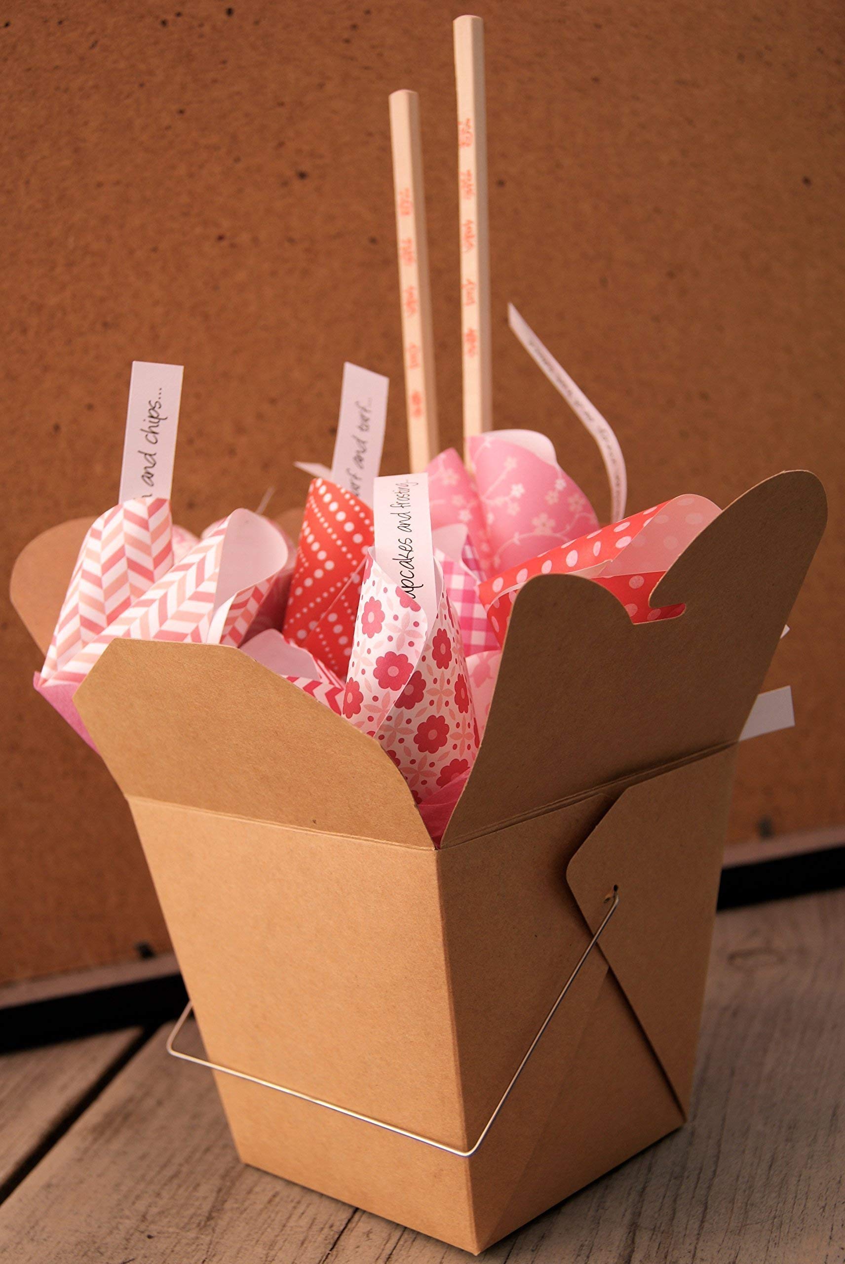 Custom Valentine Fortune Cookies with Love Messages - Romantic Gift for Couples