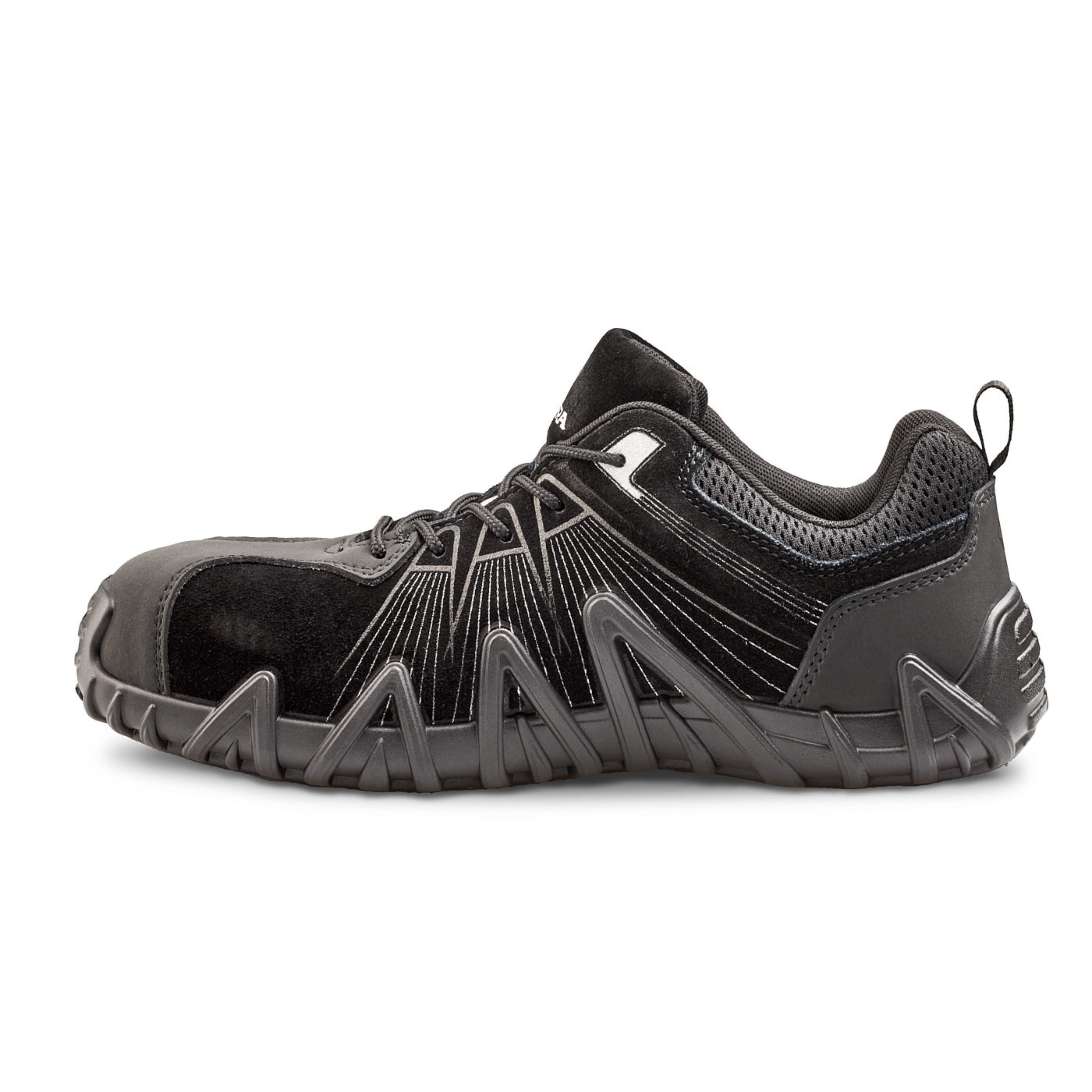 Terra Spider X Unisex Lightweight Composite Toe Work Shoes - Slip Resistant Safety Footwear for Construction & Industrial Work (Silver, TR0A4NPYA18) - Perfect for Warehouse, Factory & Outdoor Jobs