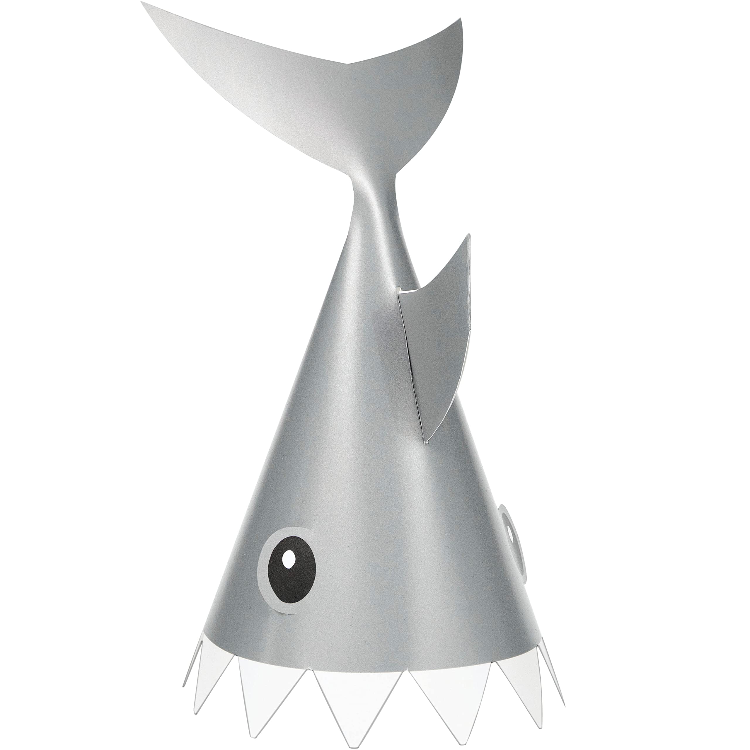 Shark Party Hats 24 Pack for Kids Birthday & Ocean Theme Parties