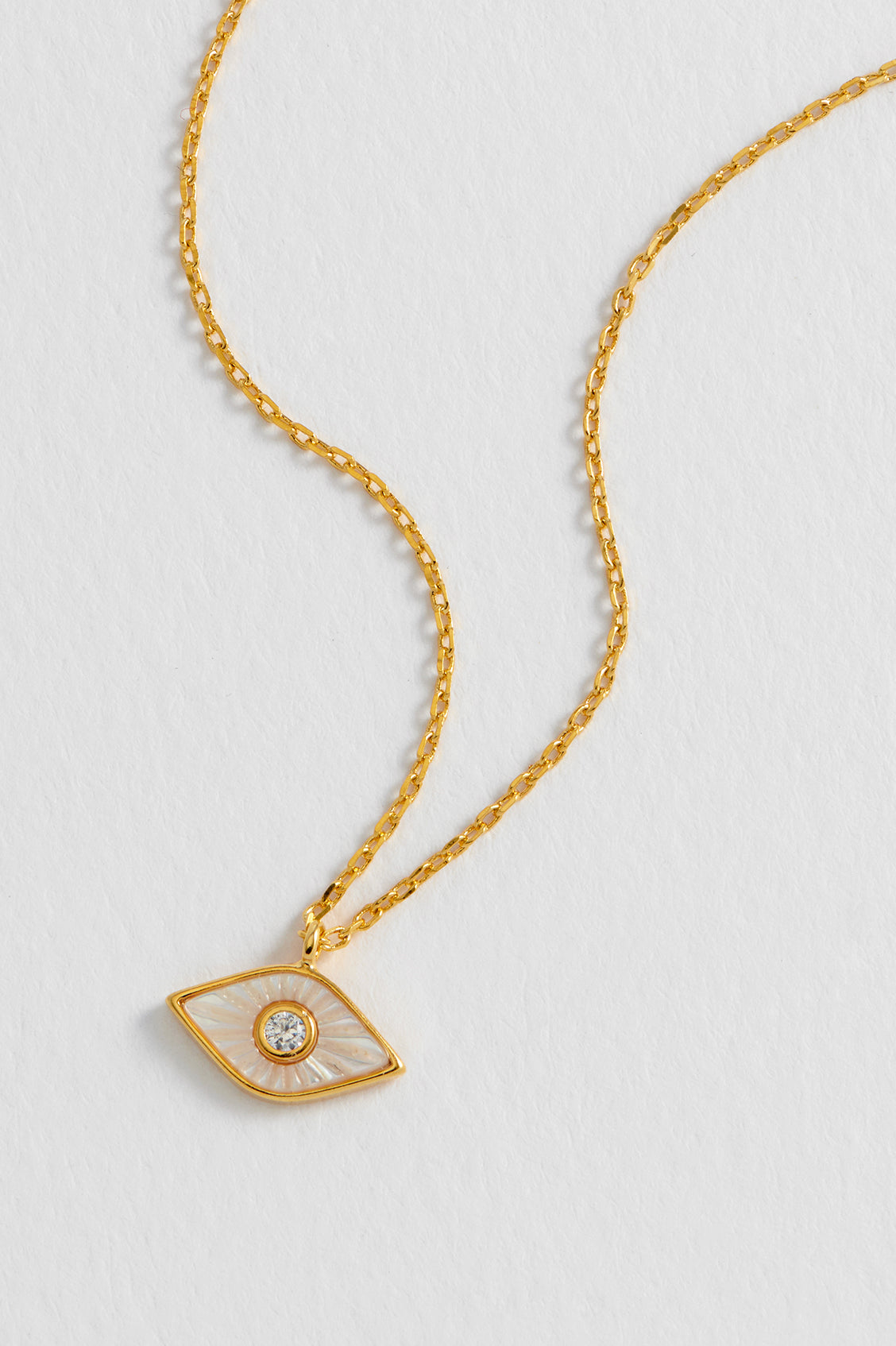 Pearl Evil Eye Necklace for Women - Protection Jewelry with Genuine Pearls & Blue Evil Eye Charm - Perfect for Spiritual Protection, Gift Giving & Everyday Wear