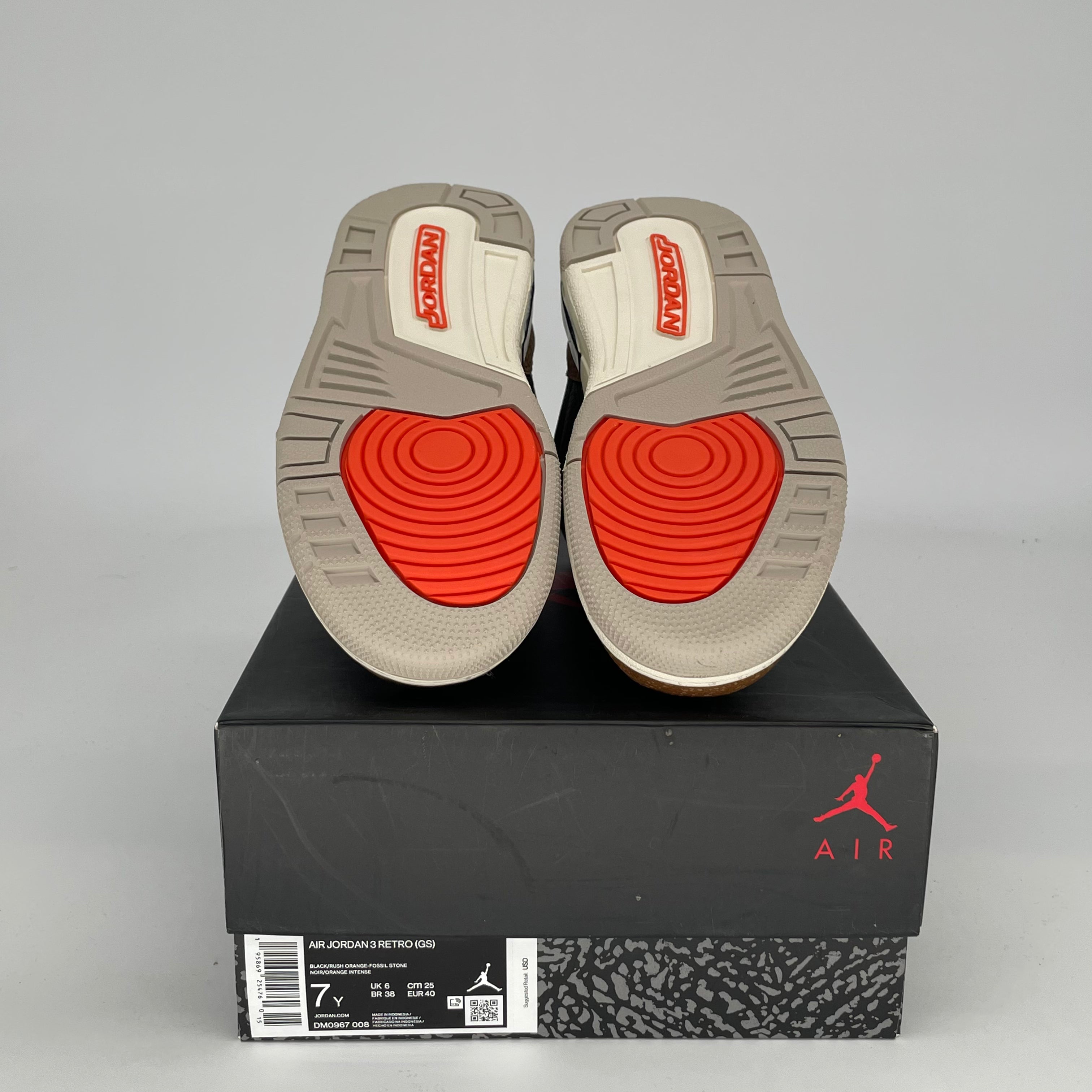 Original Air Jordan 3 Retro 'Desert Elephant' Men's/Women's Basketball Shoes Size 7/8.5W (DM0967-008) - Perfect for Streetwear & Sneaker Collectors