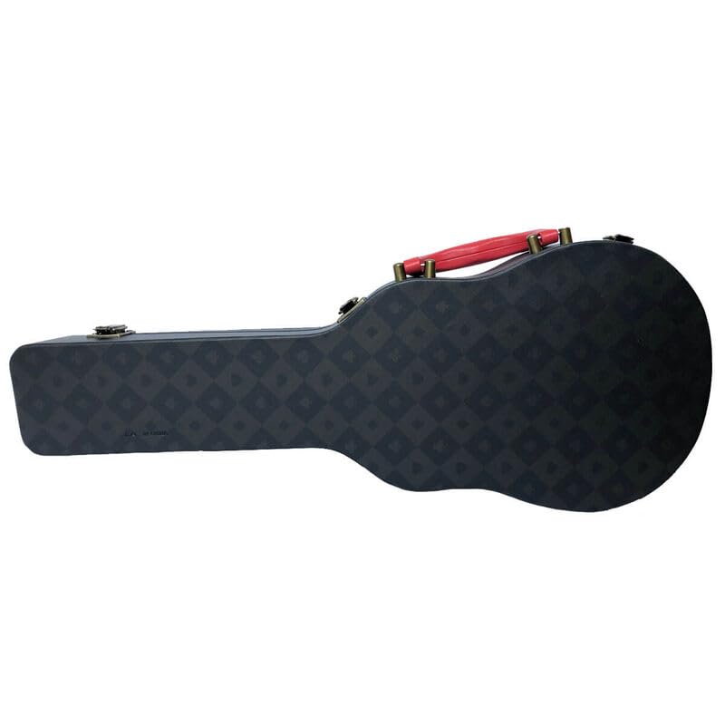 Hard Rock Guitar Shaped Poker Set with Black Case - Perfect for Casino Nights, Music Lovers & Themed Parties