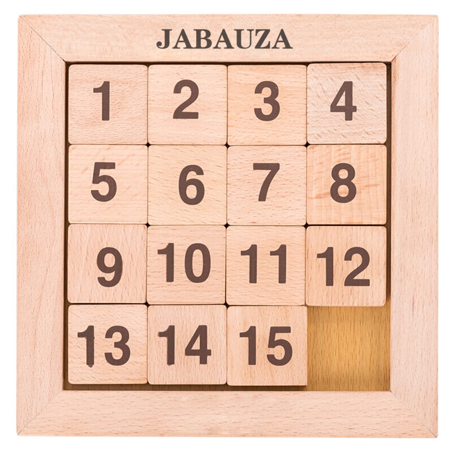 JABAUZA Jigsaw Puzzles for Kids - Qiyi Toys Klotski Puzzle, ABS Magnetic Sliding Block, Fun Digital Brain Teaser Games | Educational STEM Toys for Children, Perfect for Family Game Night & Classroom Activities