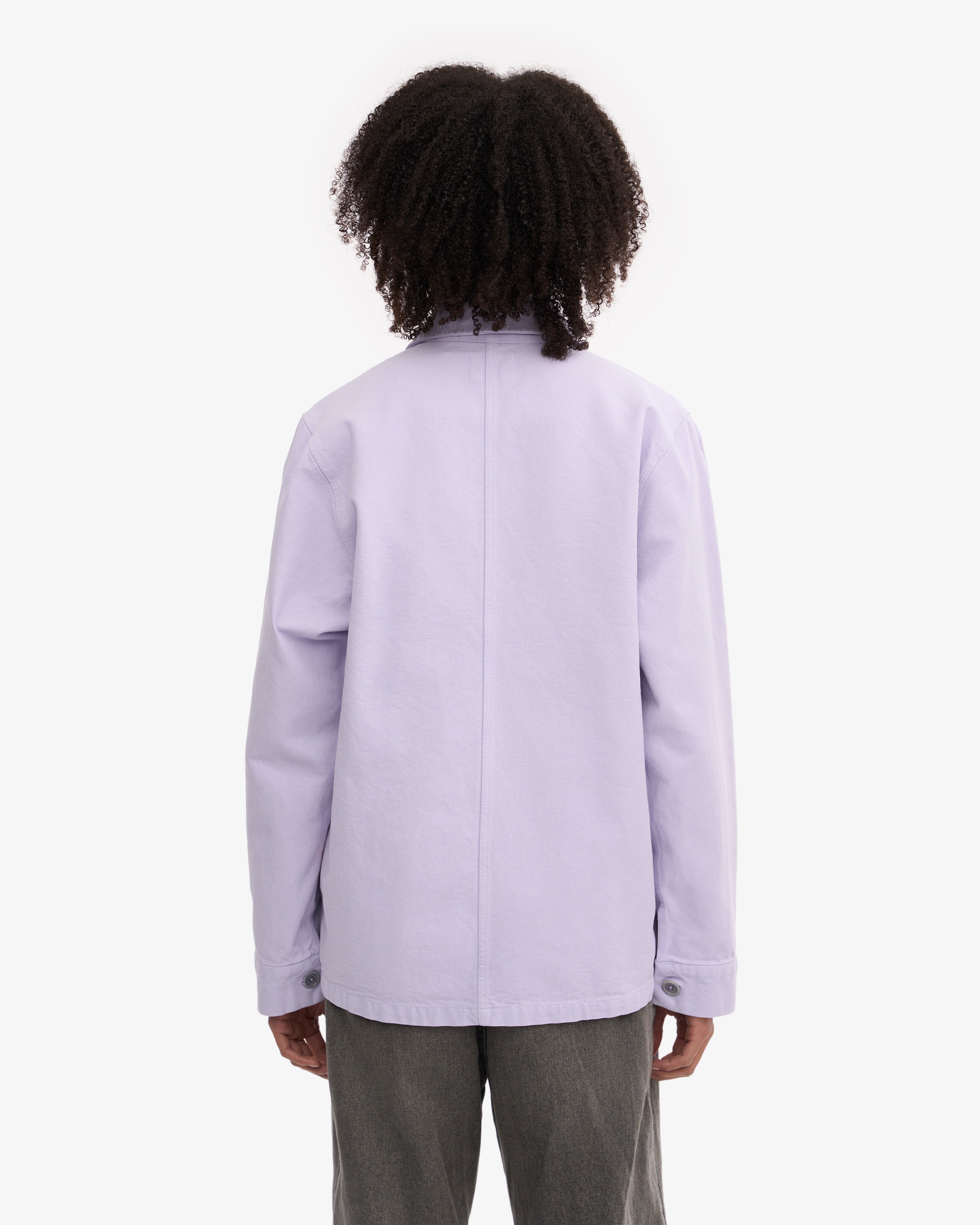 Organic Workwear Jacket for Women - Soft Lavender Cotton Blazer - Comfortable Office Wear & Business Casual Attire for Professional Women