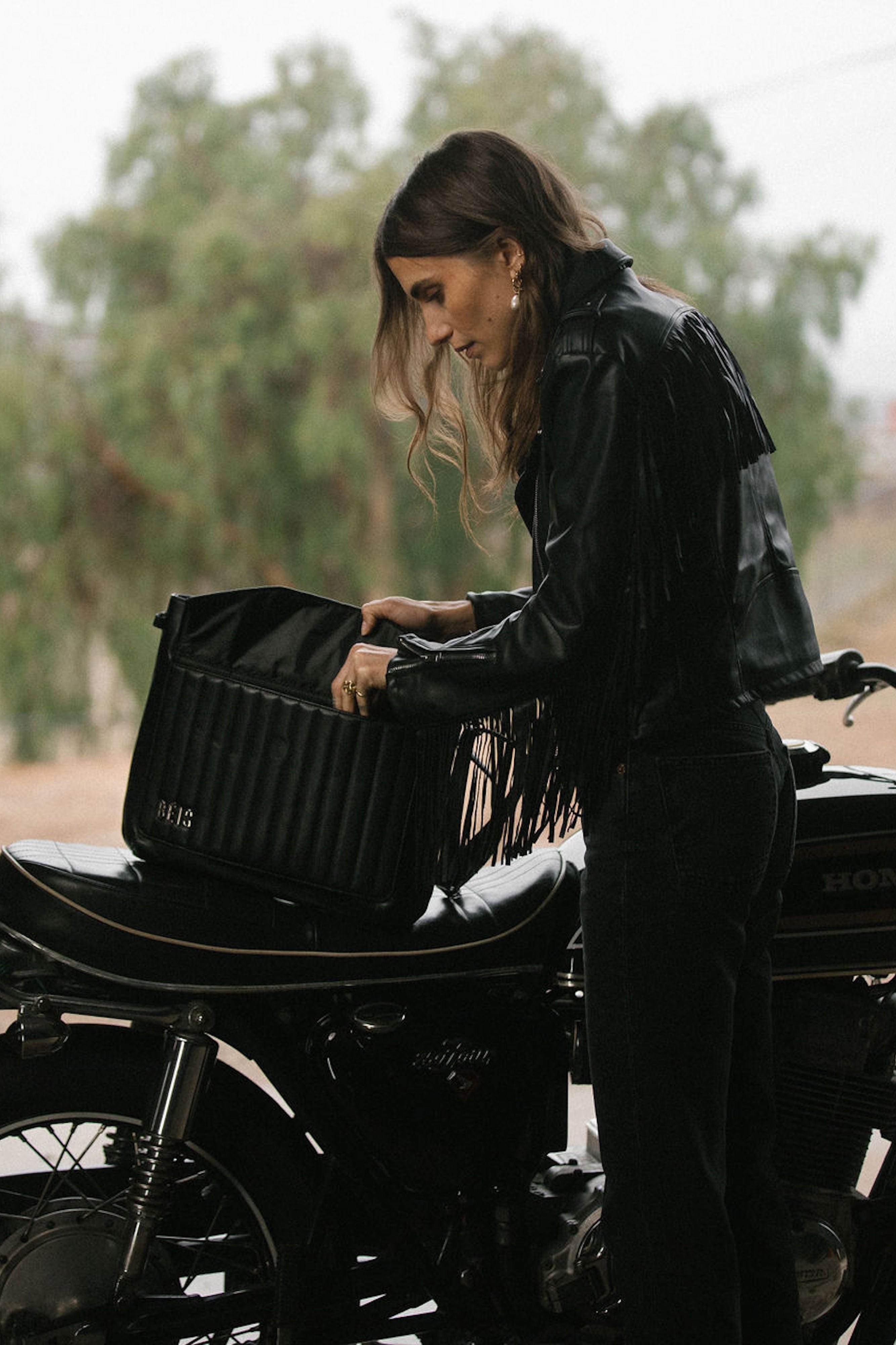 The Messenger Backpack - Stylish Black Laptop Backpack for Men & Women | Perfect for Work, Travel & School | Durable & Water-Resistant