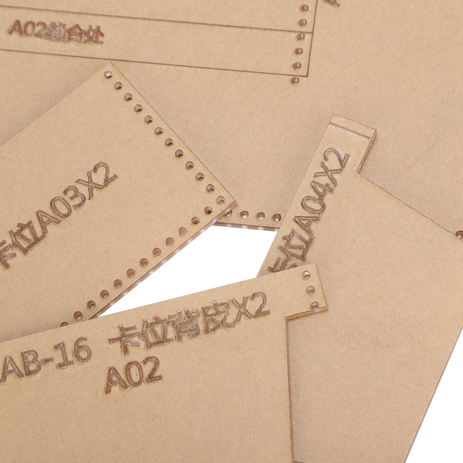 Acrylic Leather Pattern Stencil Template - Reusable DIY Leather Craft Tool for Shoulder Bags & Handbags - Perfect for Leatherworking, Bag Making, and DIY Fashion Accessories
