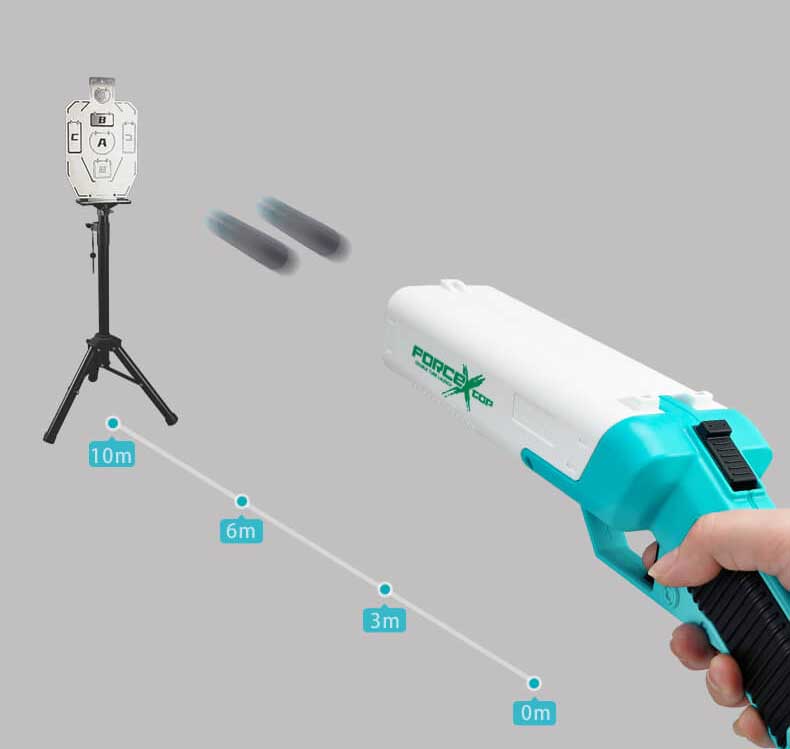 Lehui S686 Double Barrel Shotgun Foam Dart Blaster Toy - Realistic Shell Ejecting Action for Outdoor Nerf Battles & Backyard Target Shooting Games