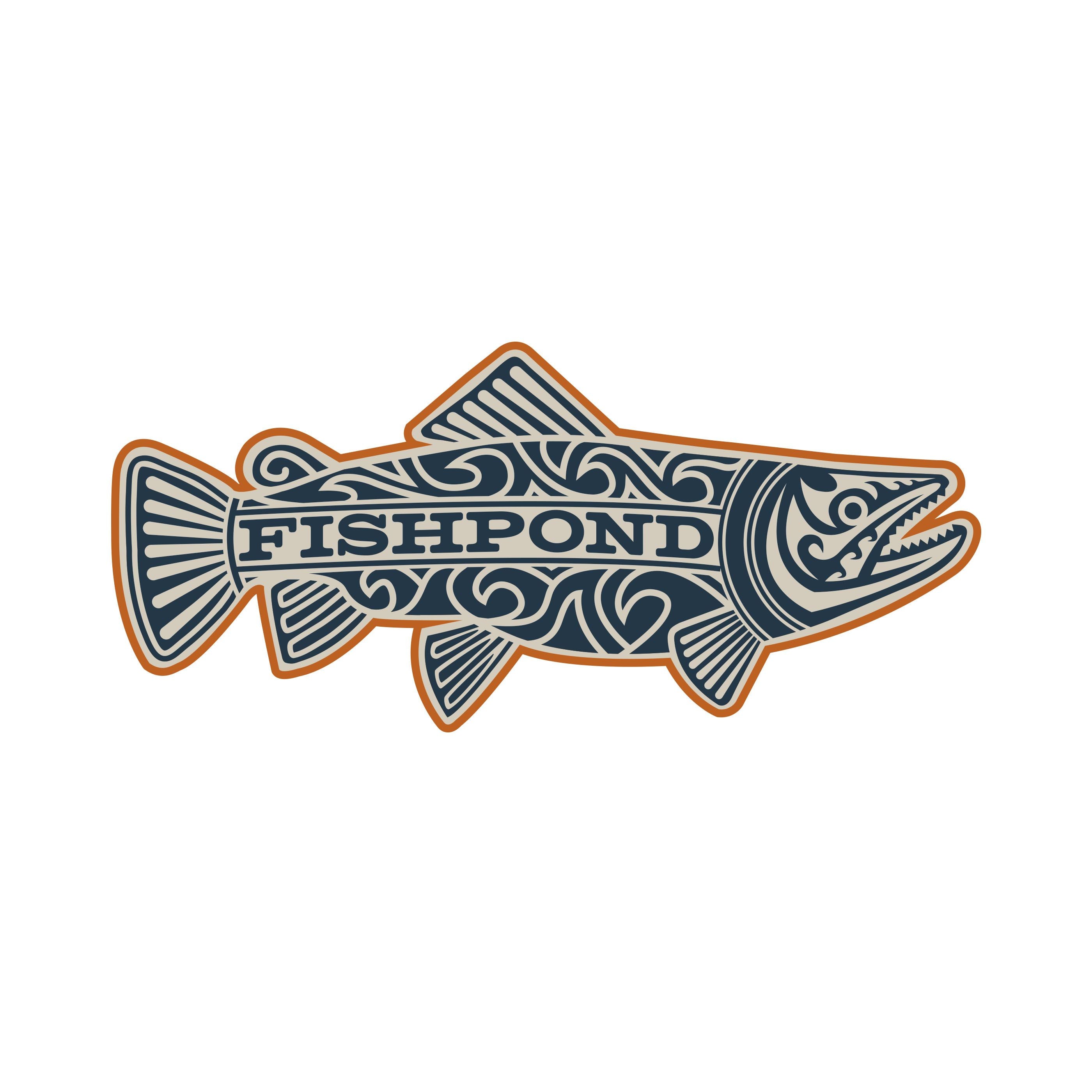 Maori Trout Sticker - Waterproof Vinyl Decal for Laptop, Car, Phone - Perfect for Fishing Enthusiasts & Nature Lovers