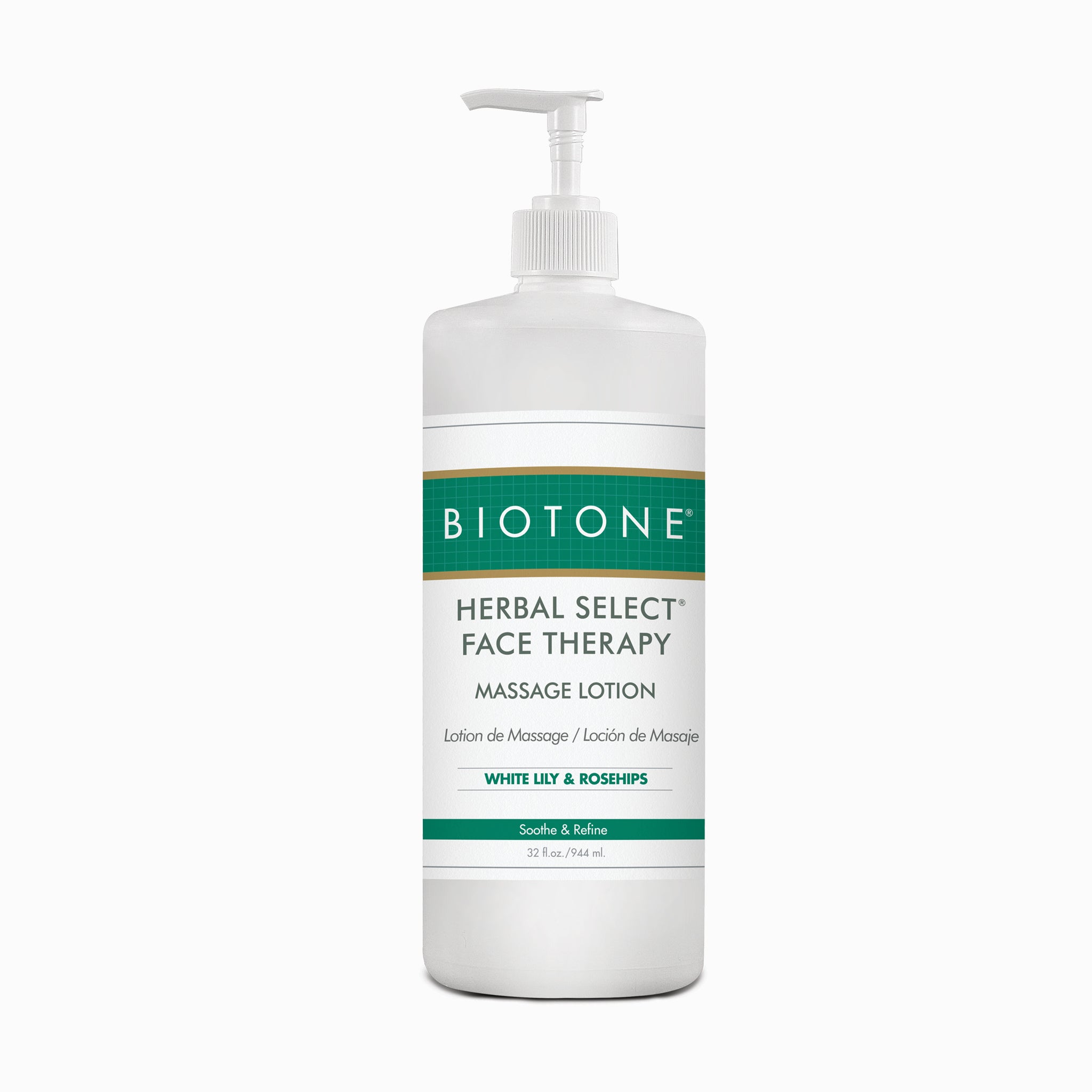 BIOTONE® Herbal Select Face Therapy Lotion - Hydrating & Soothing Facial Moisturizer for Dry Skin | Perfect for Daily Skincare Routine & Spa Treatments