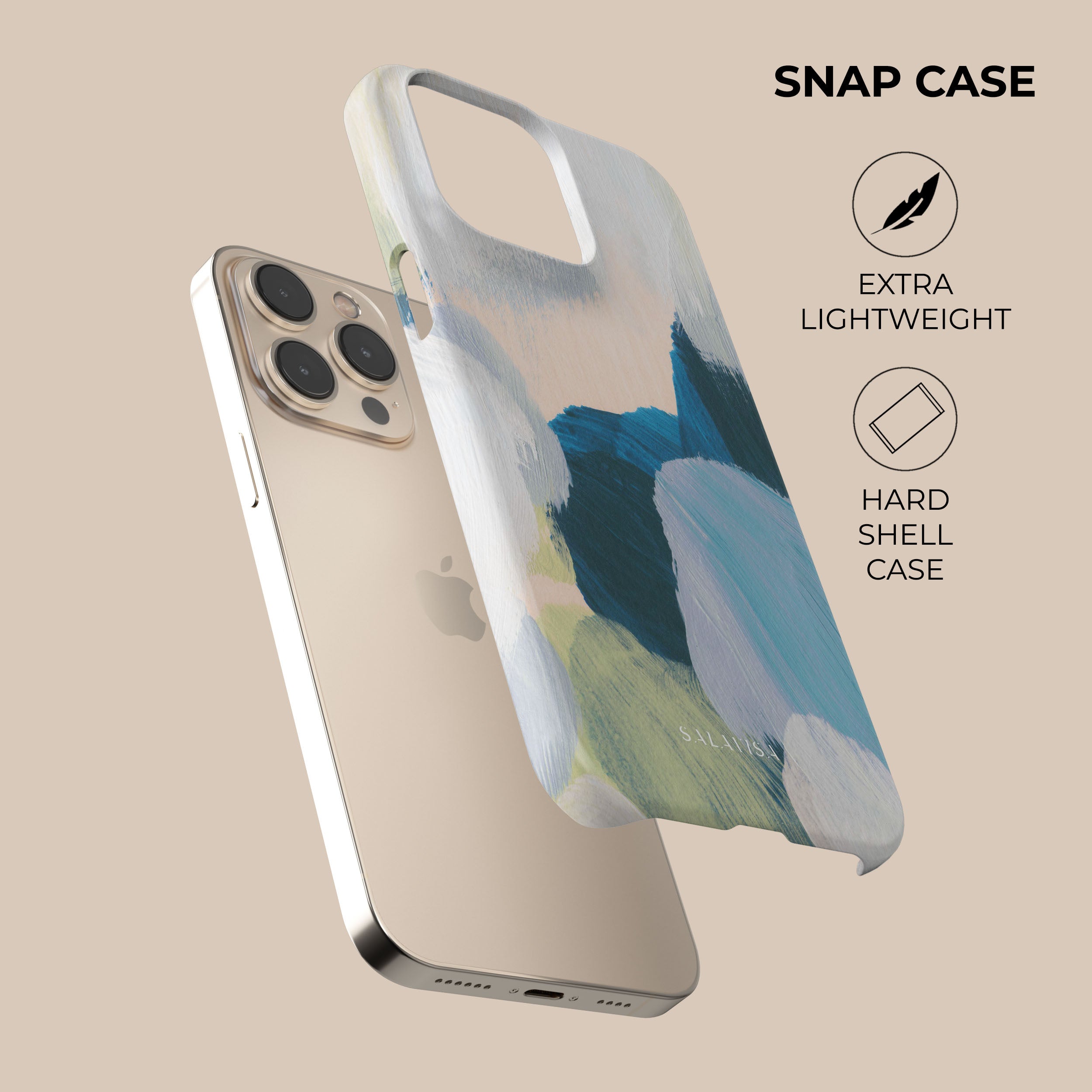 Durable Summer Canvas Phone Case for iPhone & Samsung - Lightweight & Stylish Protection for Outdoor Activities, Travel, and Daily Use