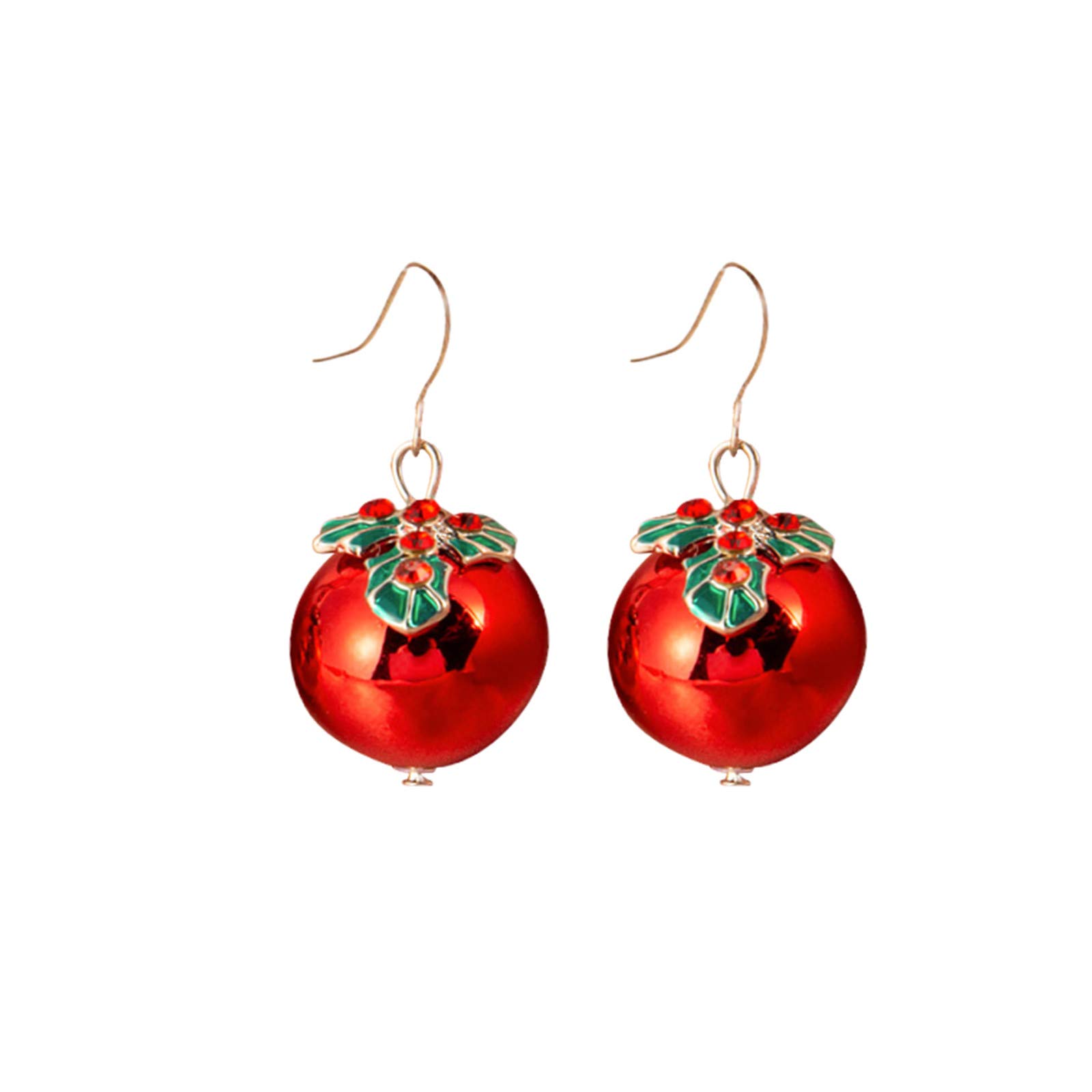 Trendy Christmas Hoop Earrings for Women - Cute Festive Ear Wrap Jewelry for Girls, Valentine's Day Gift (A1707V) | Perfect for Holiday Parties & Special Occasions