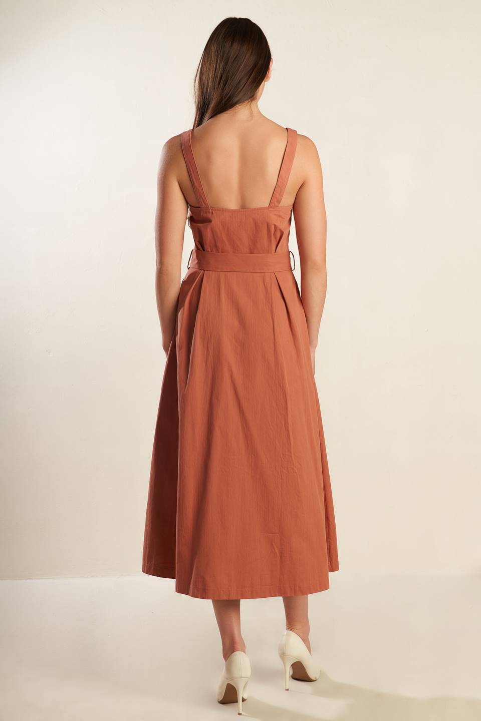 California Dreaming Button Down Dress for Women - Flowy Summer Casual Dress with Pockets - Perfect for Beach, Vacation & Everyday Wear