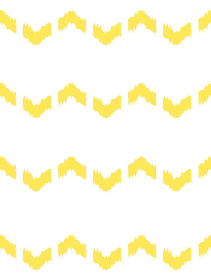 Kezmoh Zag Wallpaper by Wallshoppe - Modern Daffodil Floral Peel and Stick Wallpaper for Bedroom, Living Room & Nursery Decor | Easy DIY Home Renovation