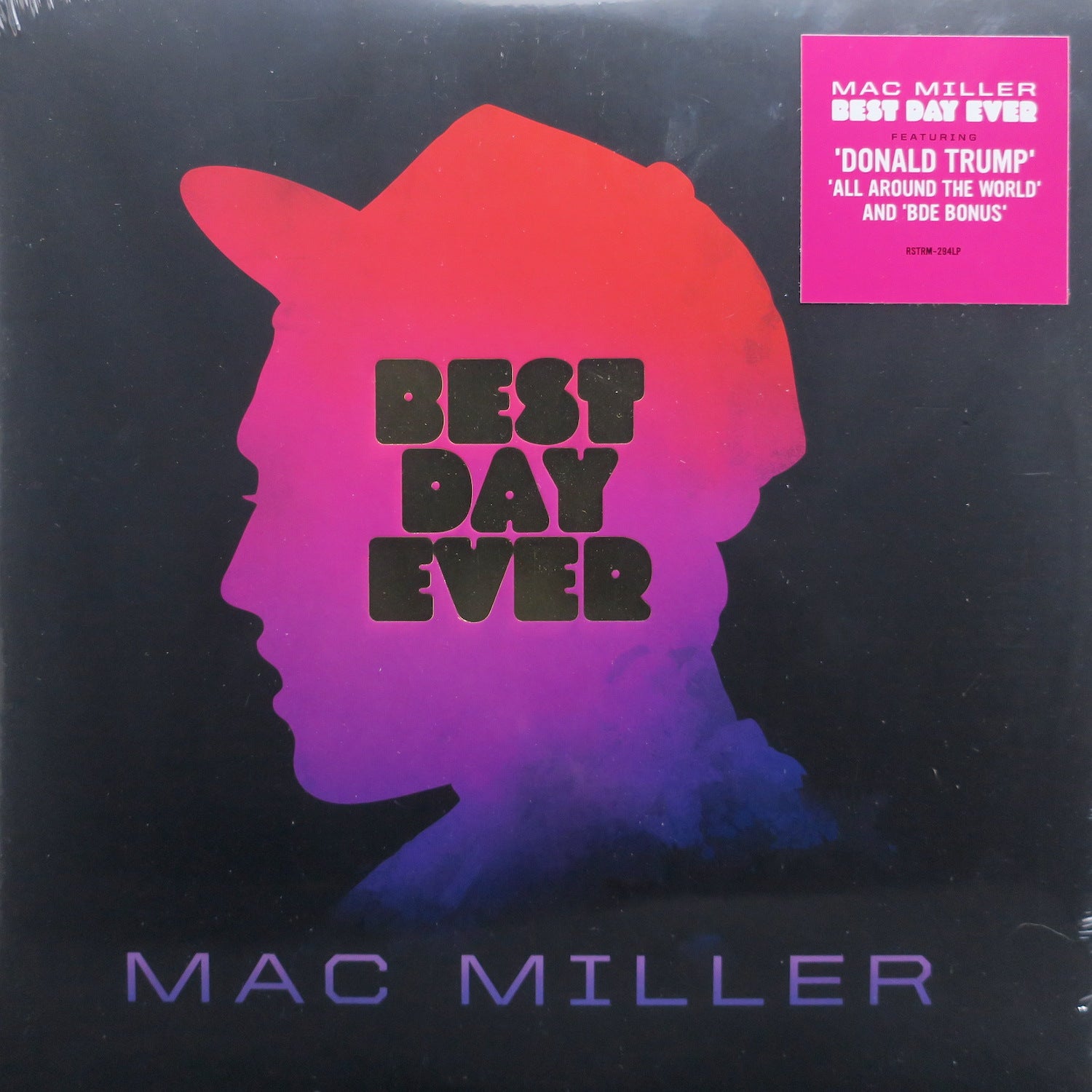 MAC MILLER 'Best Day Ever' Vinyl 2LP Record - Limited Edition Hip Hop Album for Collectors - Perfect for Home Listening & Music Enthusiasts