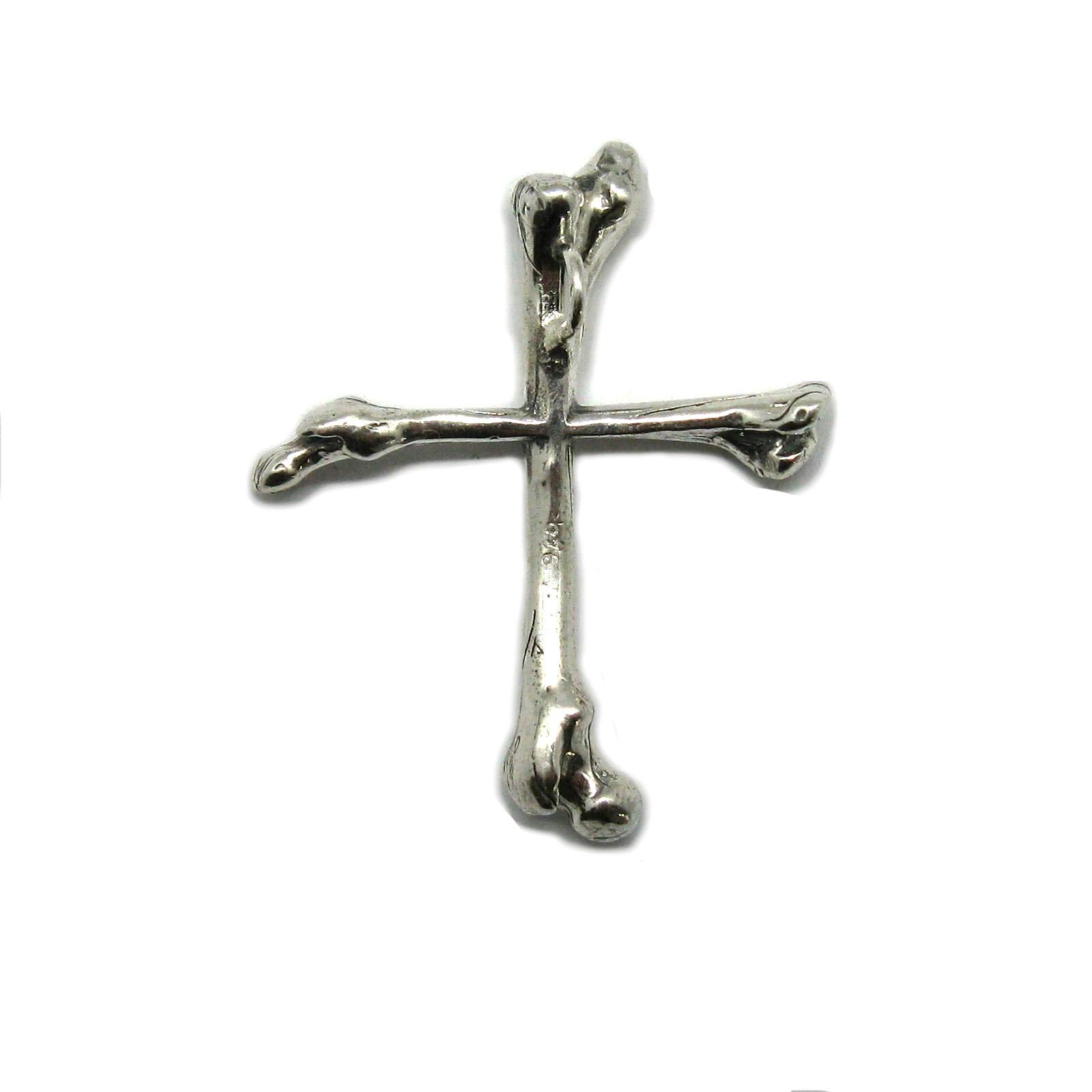 925 Sterling Silver Solid Hallmarked Cross Pendant - Gothic Jewelry for Men & Women - Perfect for Everyday Wear, Gifts & Religious Occasions