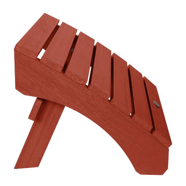 Premium Outdoor Folding Adirondack Ottoman - Waterproof Patio Footrest & Garden Lounge Chair Accessory for Deck, Poolside & Backyard Relaxation