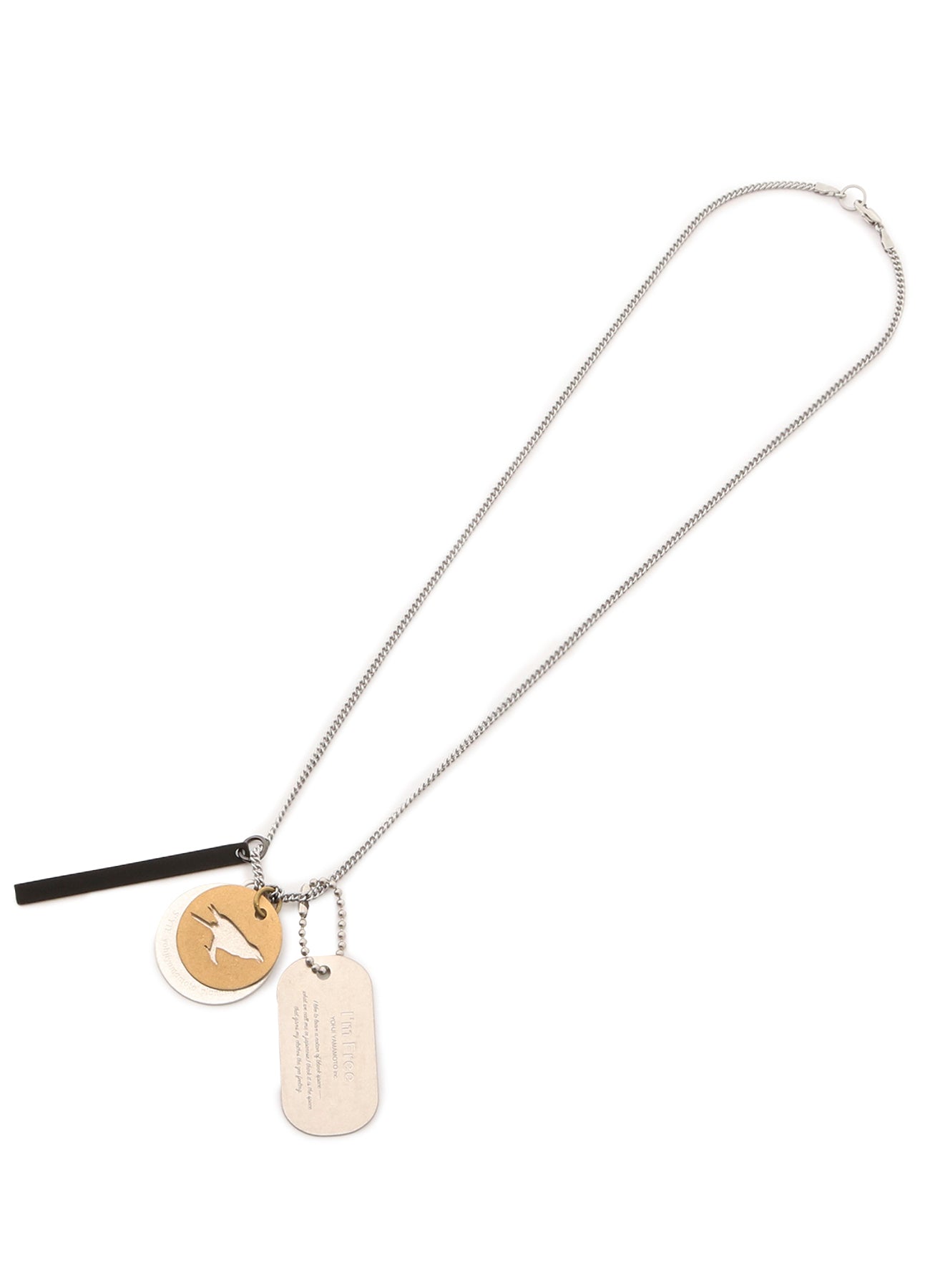 Personalized Brass Dog Tag Necklace for Men & Women - Engravable Pet ID Tag & Fashion Pendant - Perfect for Gifts, Pet Lovers & Everyday Wear
