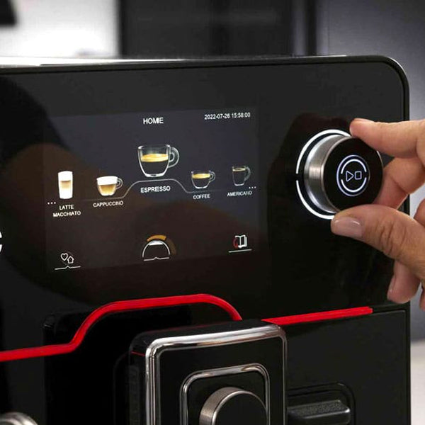 Gaggia Accademia Super Automatic Espresso Machine with Milk Frother - Premium Home & Office Coffee Maker for Cappuccino & Latte Lovers