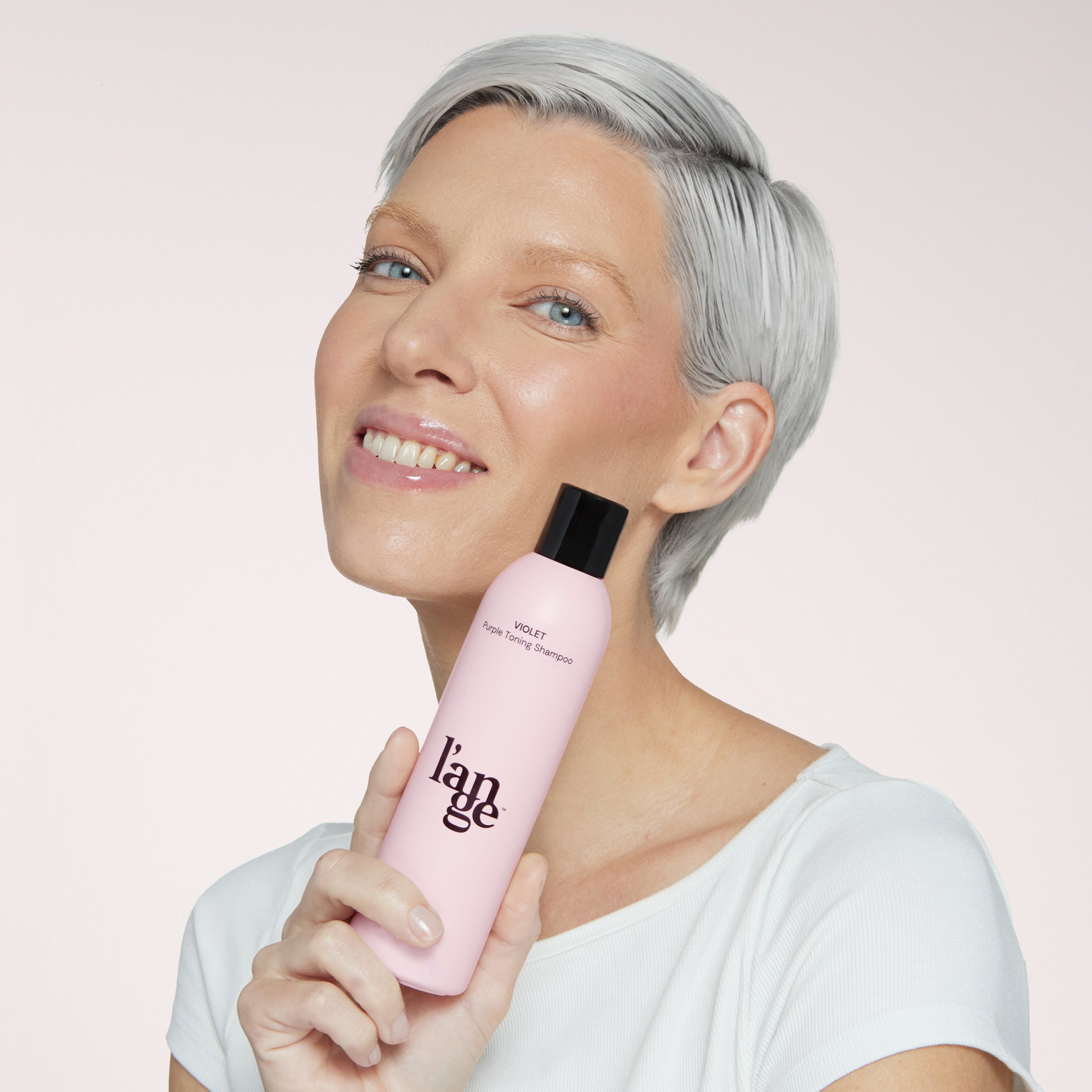 Intense Violet Shampoo for Blonde & Gray Hair - Toning Purple Shampoo to Neutralize Brassiness & Yellow Tones - Perfect for Color-Treated, Bleached, or Natural Silver Hair at Home Salon Use